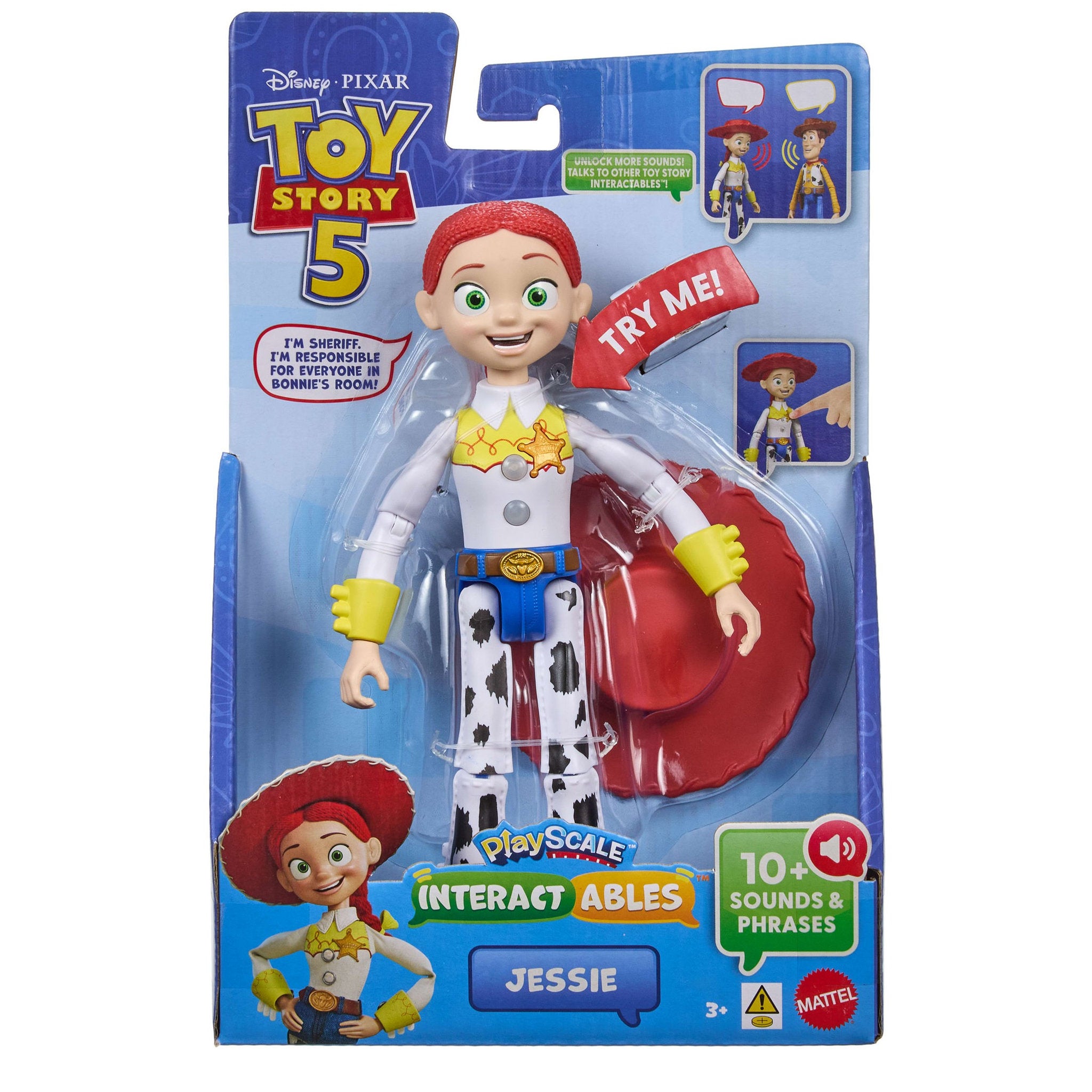Disney Pixar Toy Story 5 Interactables Jessie 7 Inch Figure