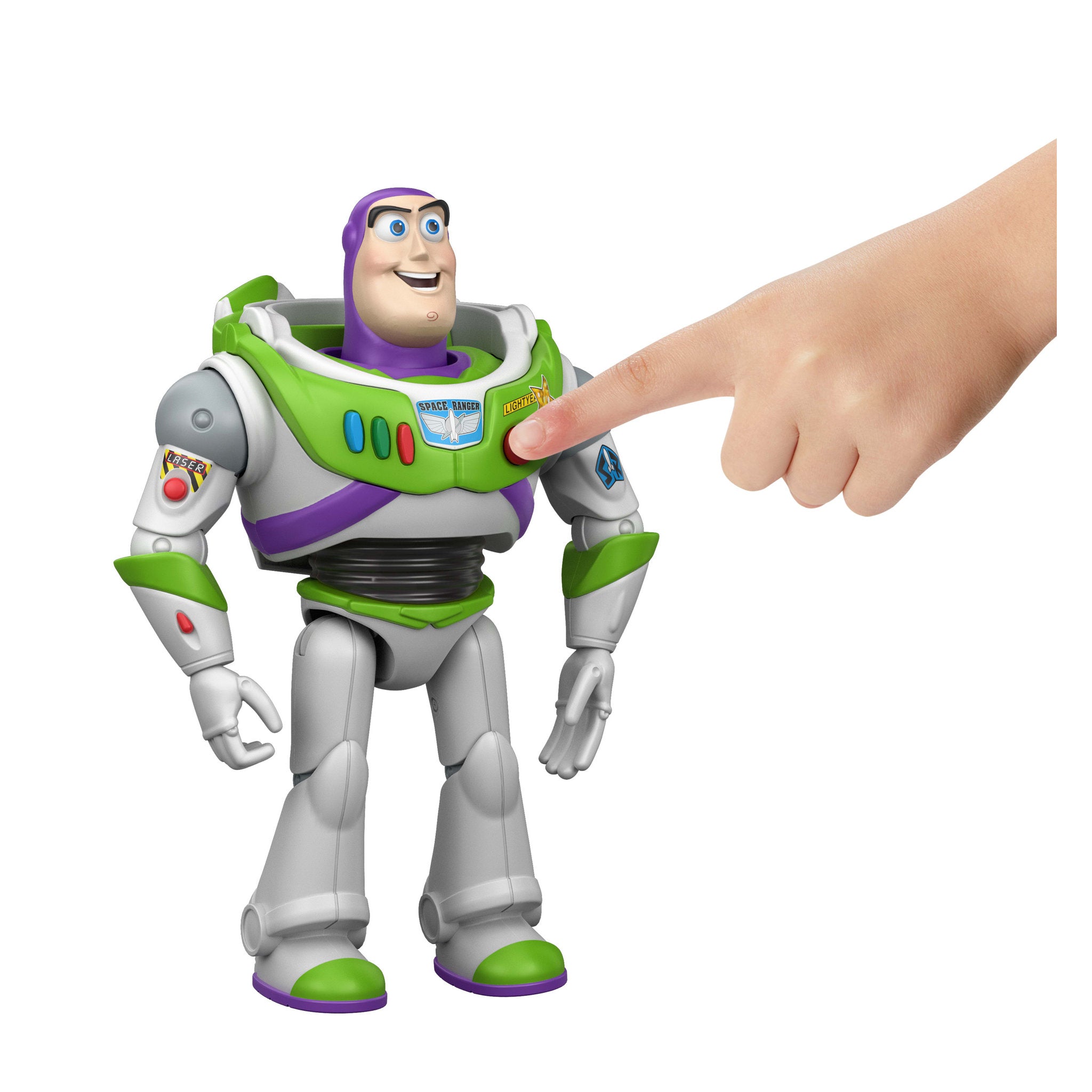 Disney Pixar Toy Story 5 Interactables Buzz Lightyear 7 Inch Figure