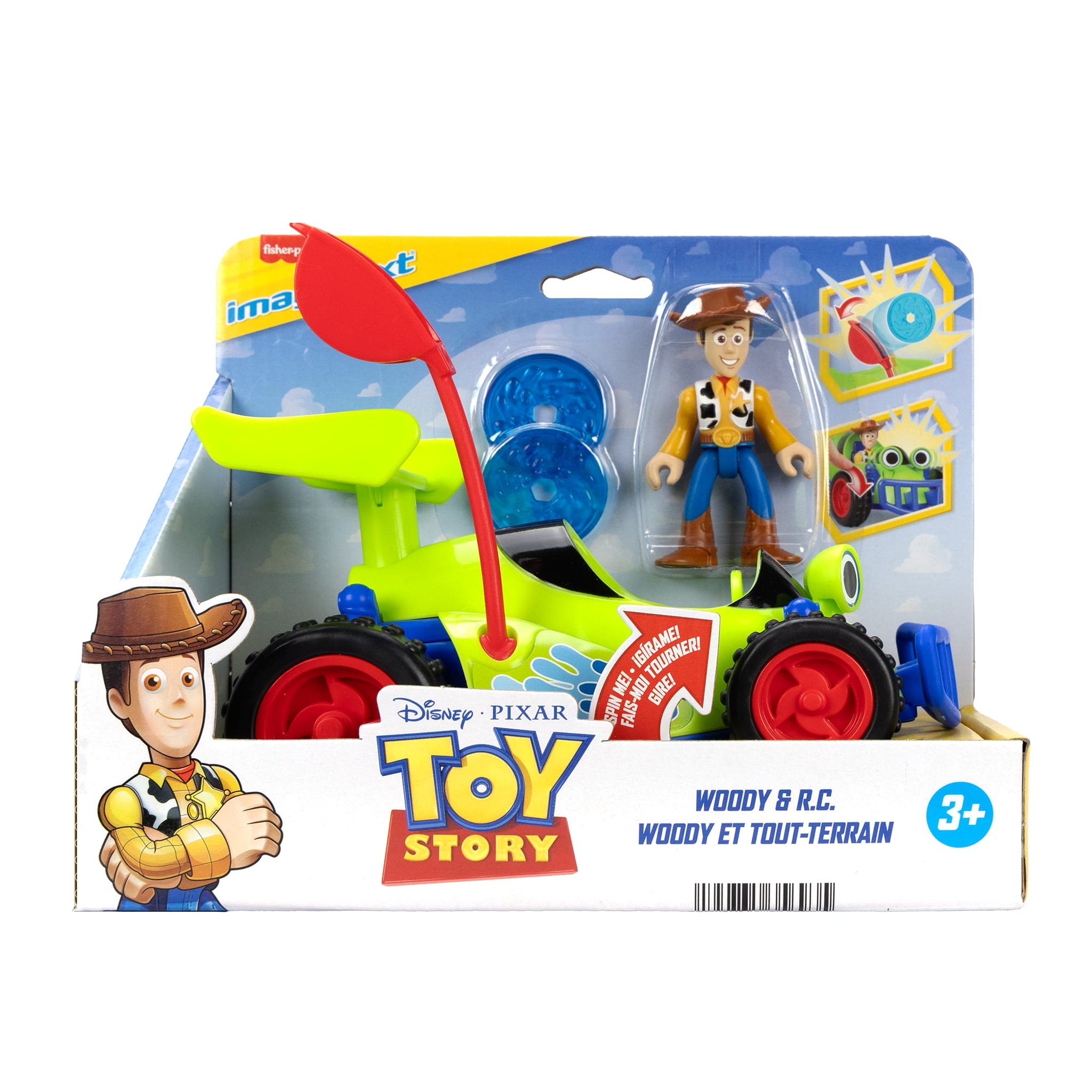 Fisher-Price Imaginext Toy Story Woody & RC Playset