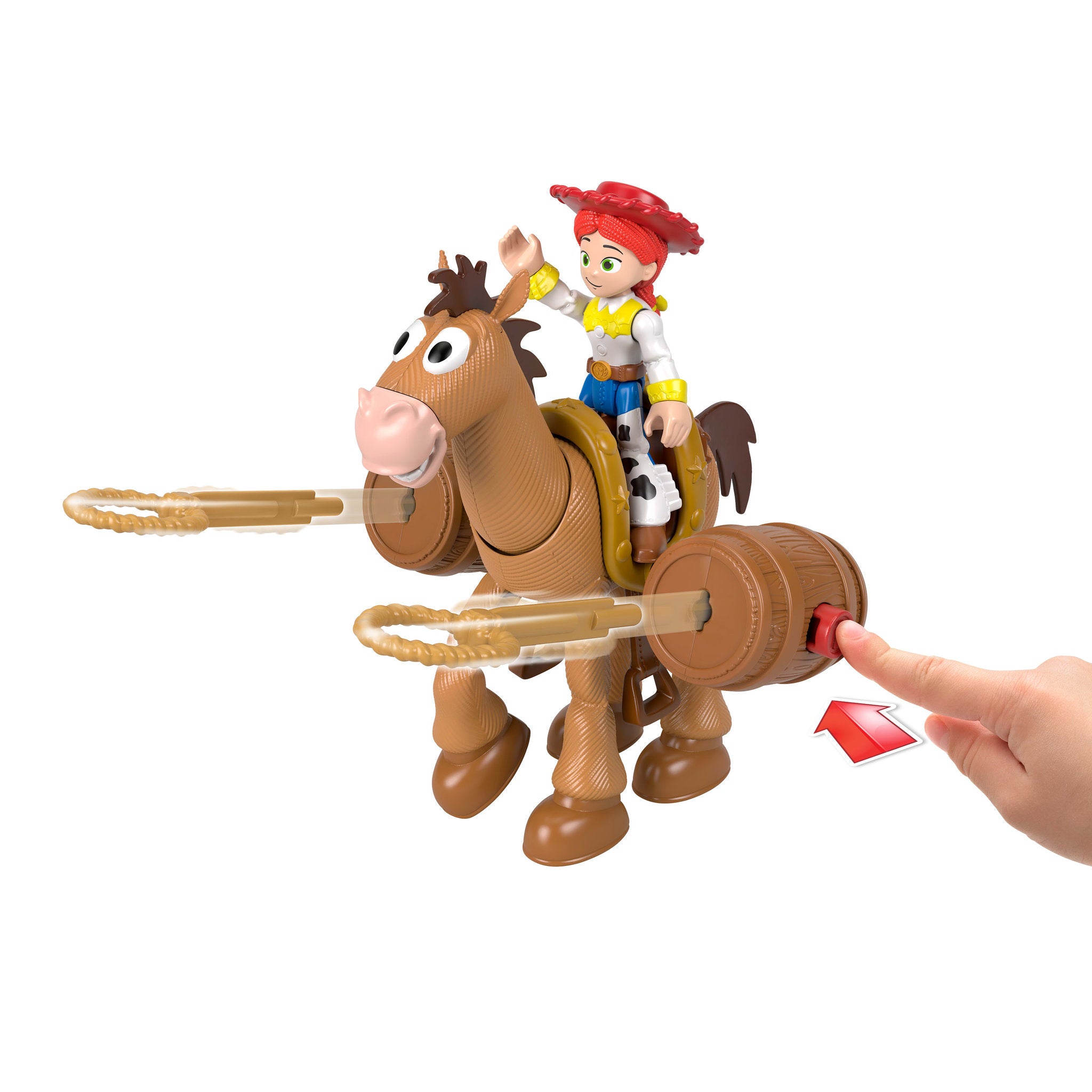 Fisher-Price Imaginext Disney Pixar Toy Story Figure - Jessie & Bullseye