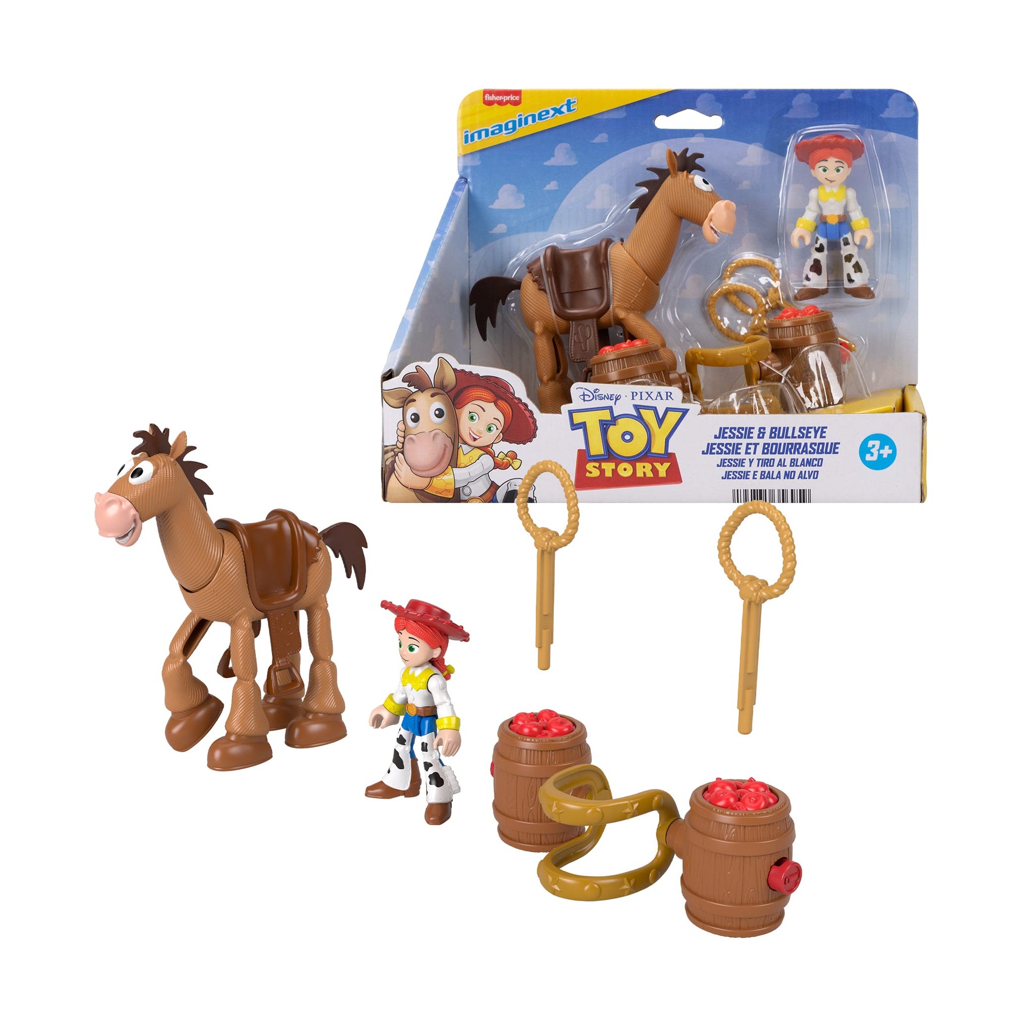 Fisher-Price Imaginext Disney Pixar Toy Story Figure - Jessie & Bullseye