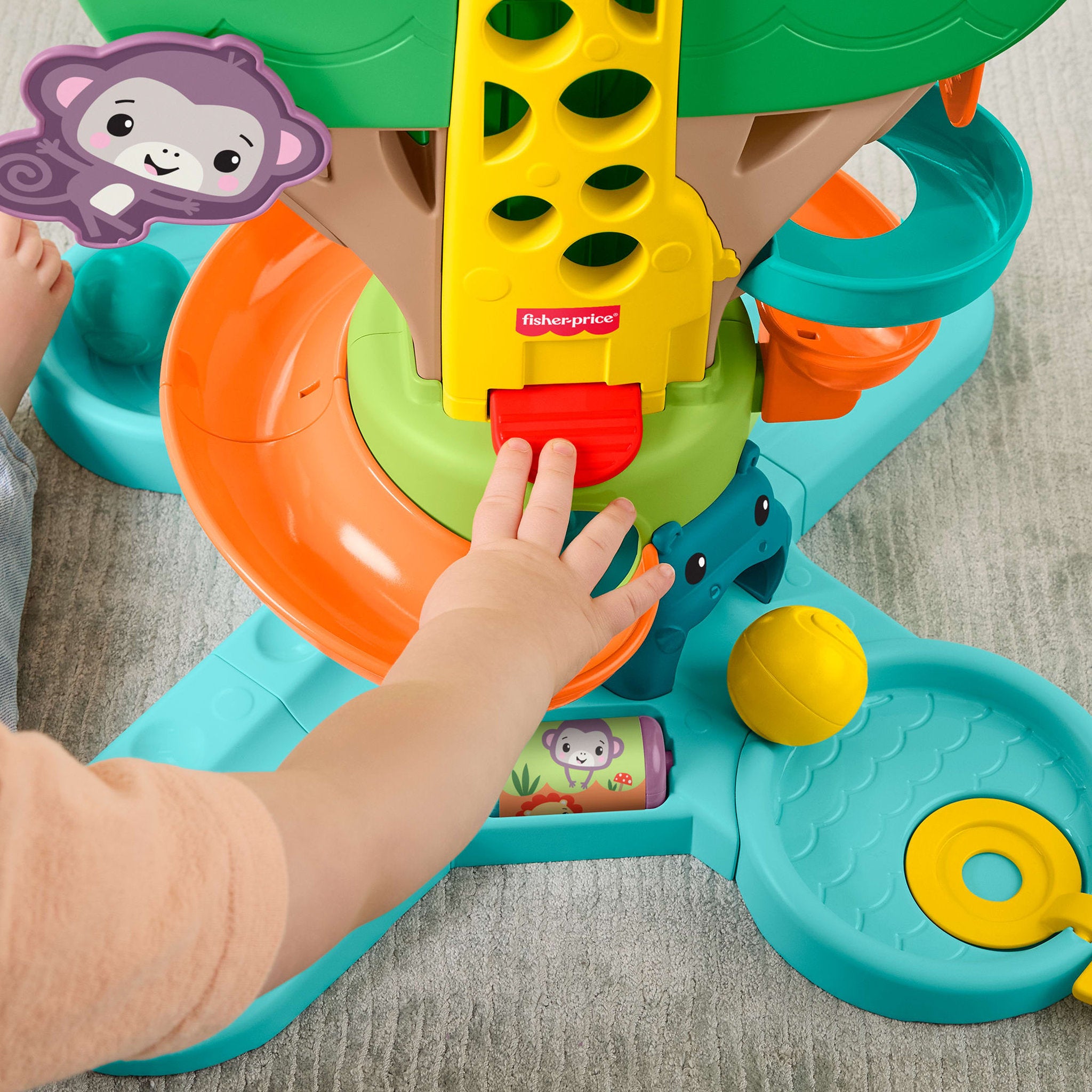 Fisher-Price Sit To Stand Jungle Tree