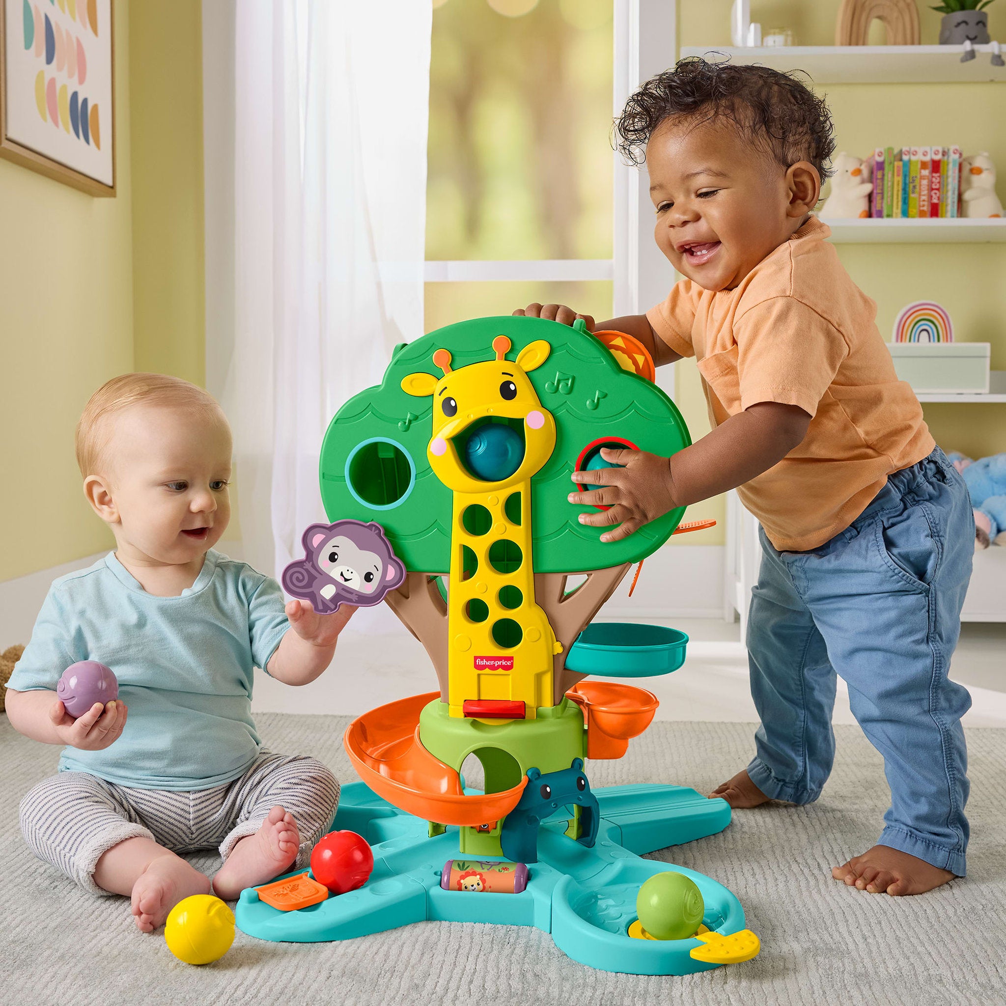 Fisher-Price Sit To Stand Jungle Tree