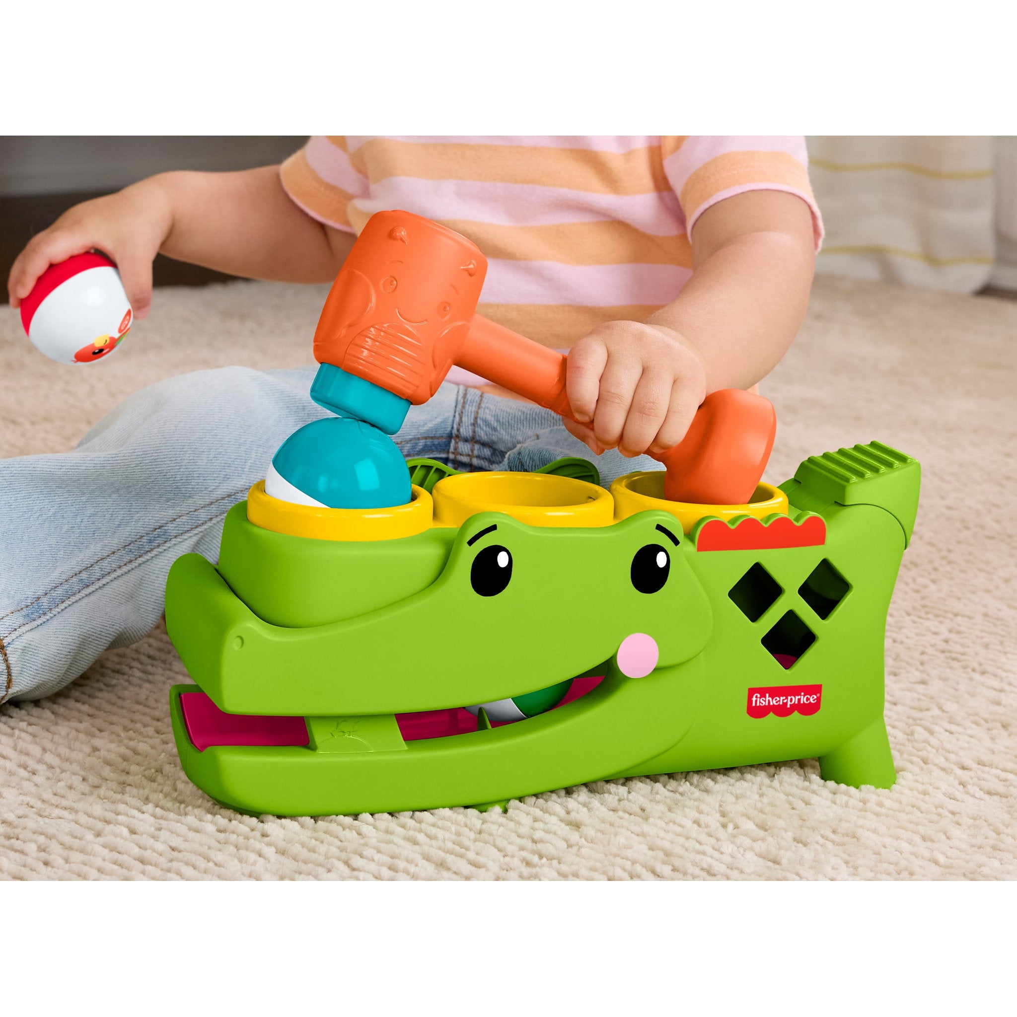 Fisher-Price Tap & Roll Alligator