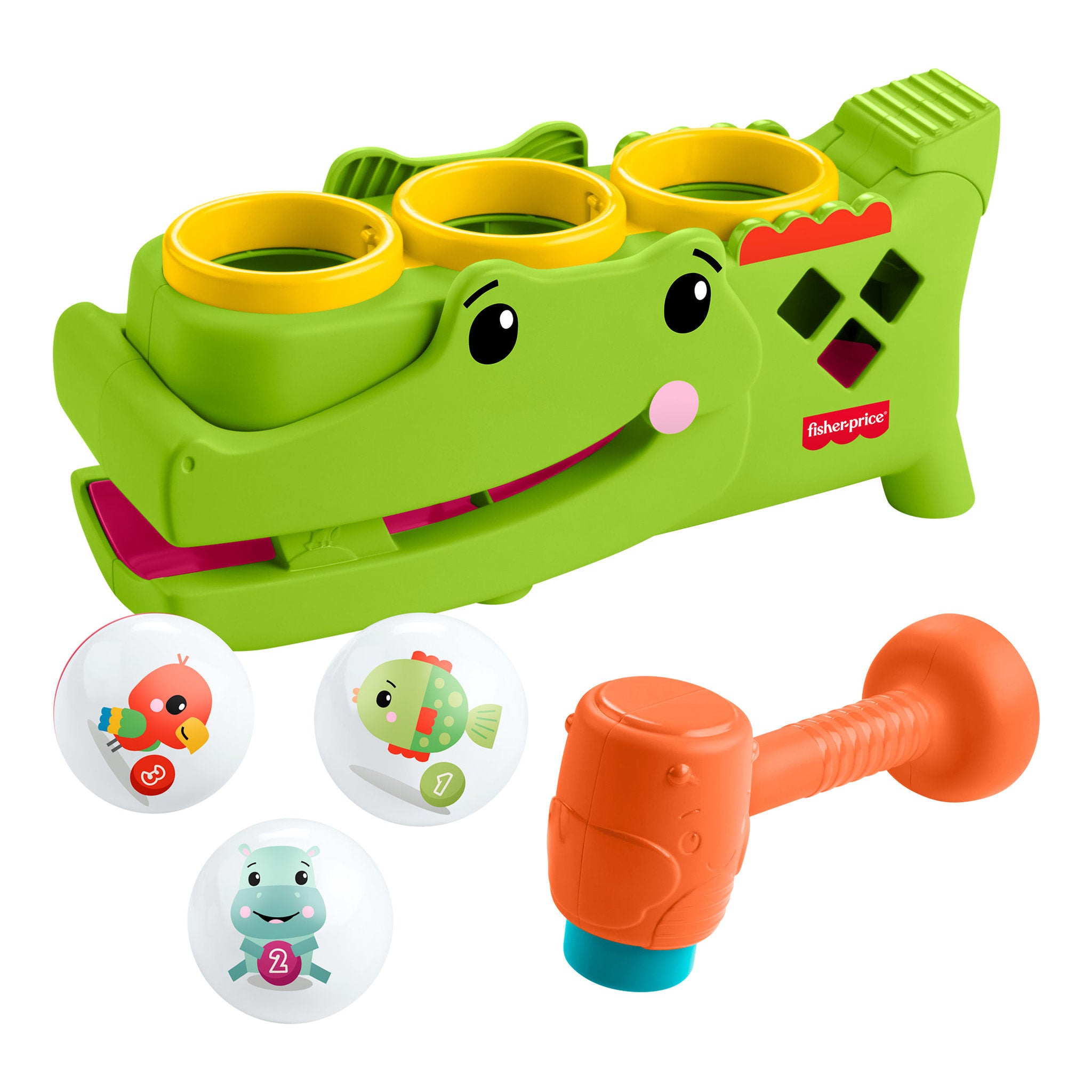 Fisher-Price Tap & Roll Alligator
