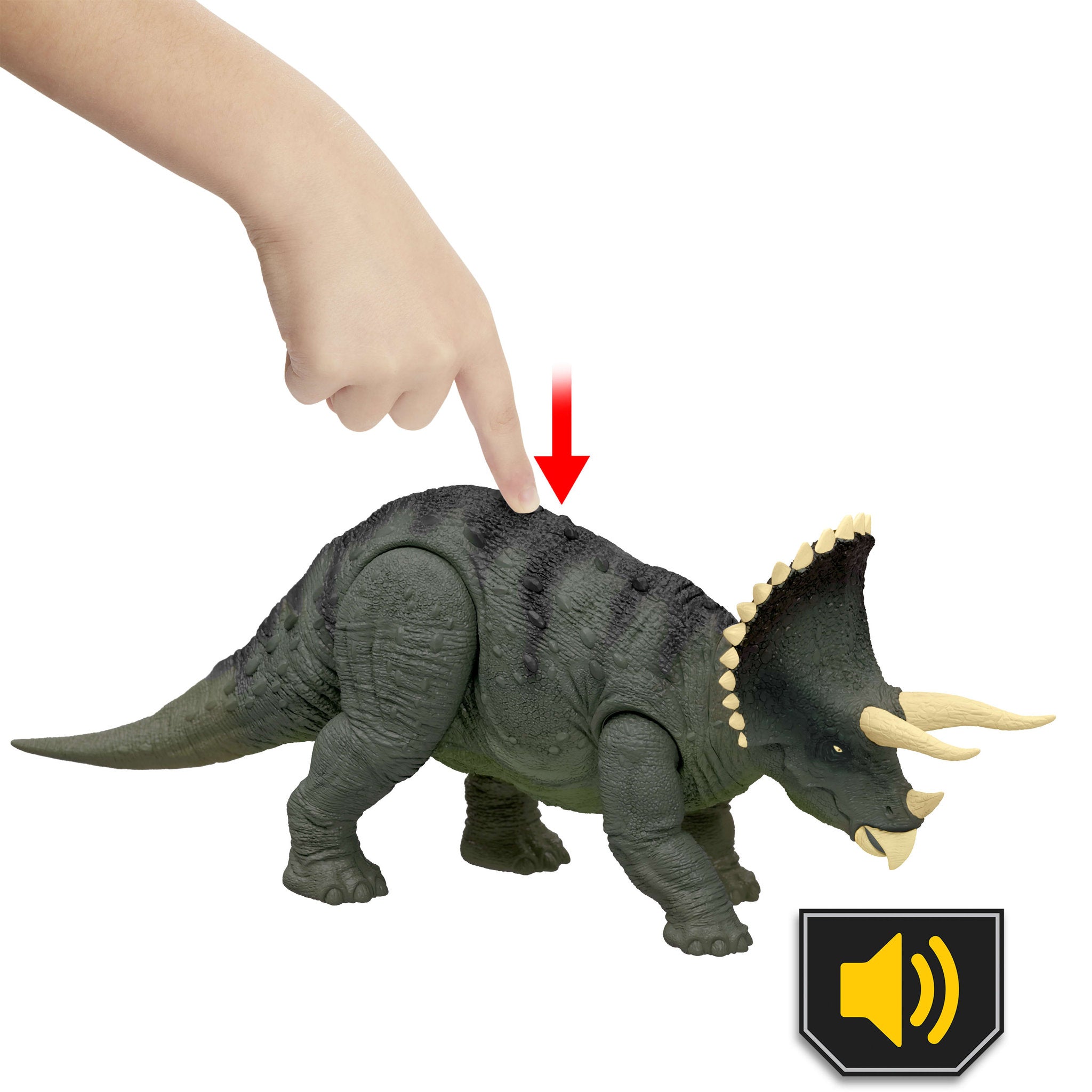 Jurassic World Legacy Collection Reimagined Real Feel - Triceratops