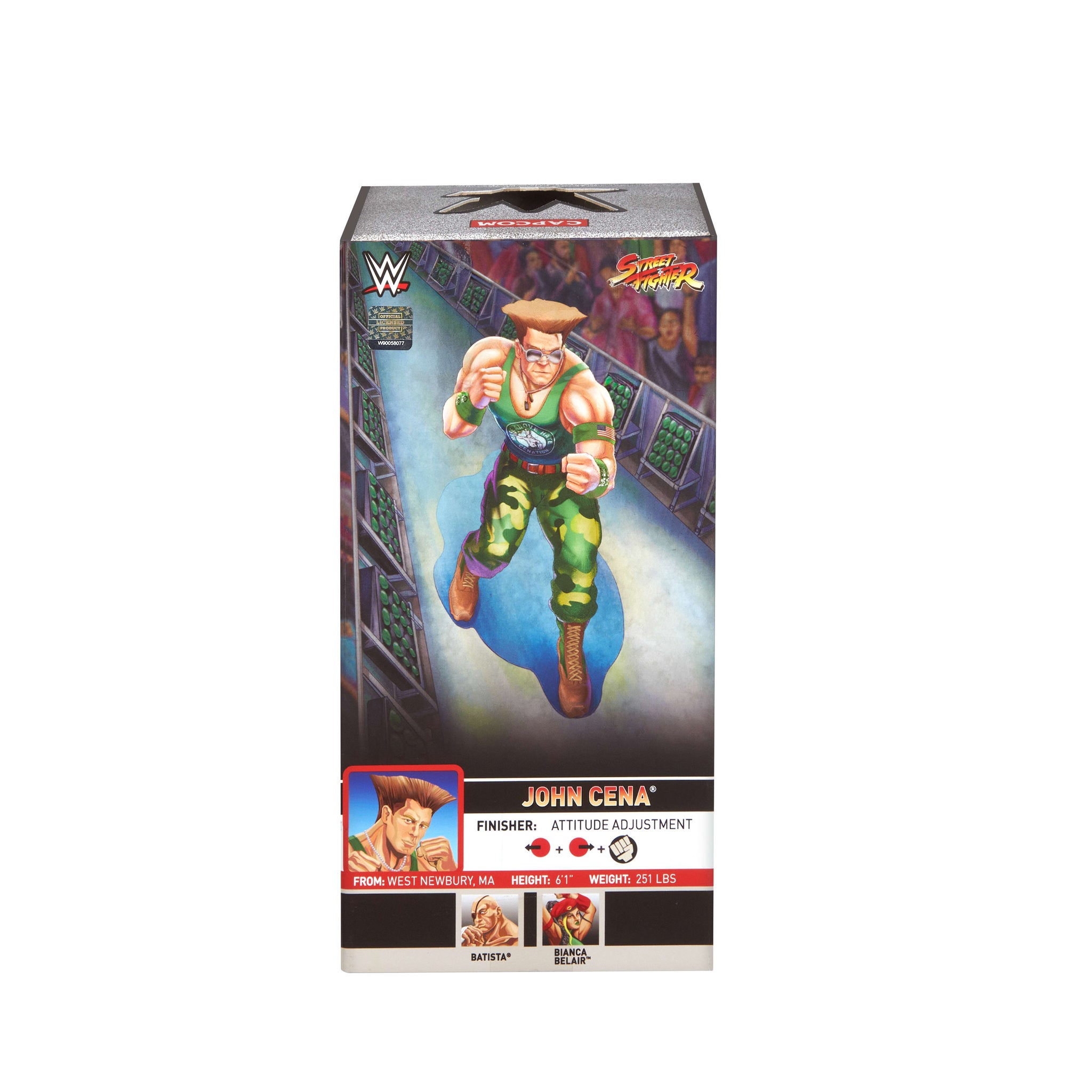 WWE X Street Fighter - John Cena As Guile
