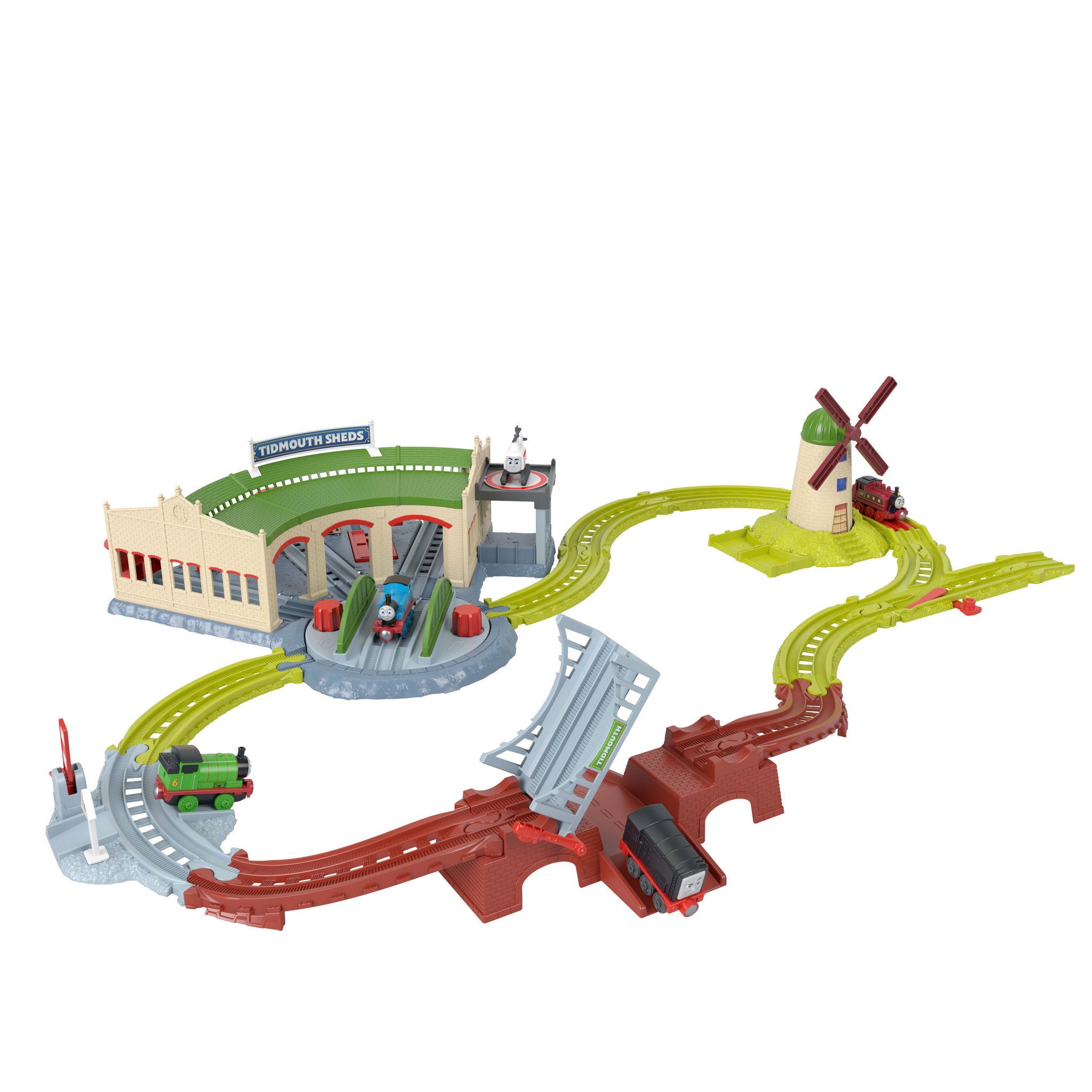 Thomas & Friends Exploring Tidemouth Sheds Train Set
