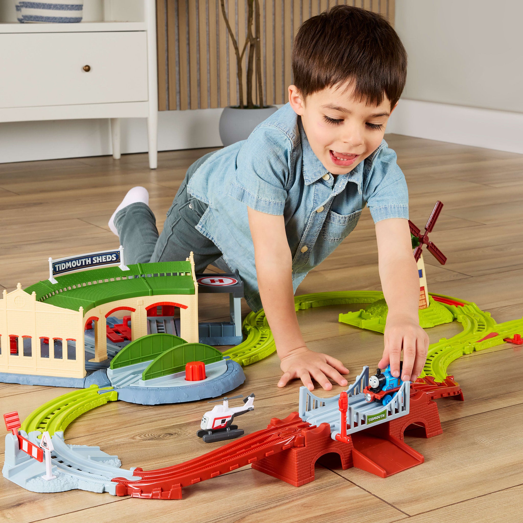 Thomas & Friends Exploring Tidemouth Sheds Train Set