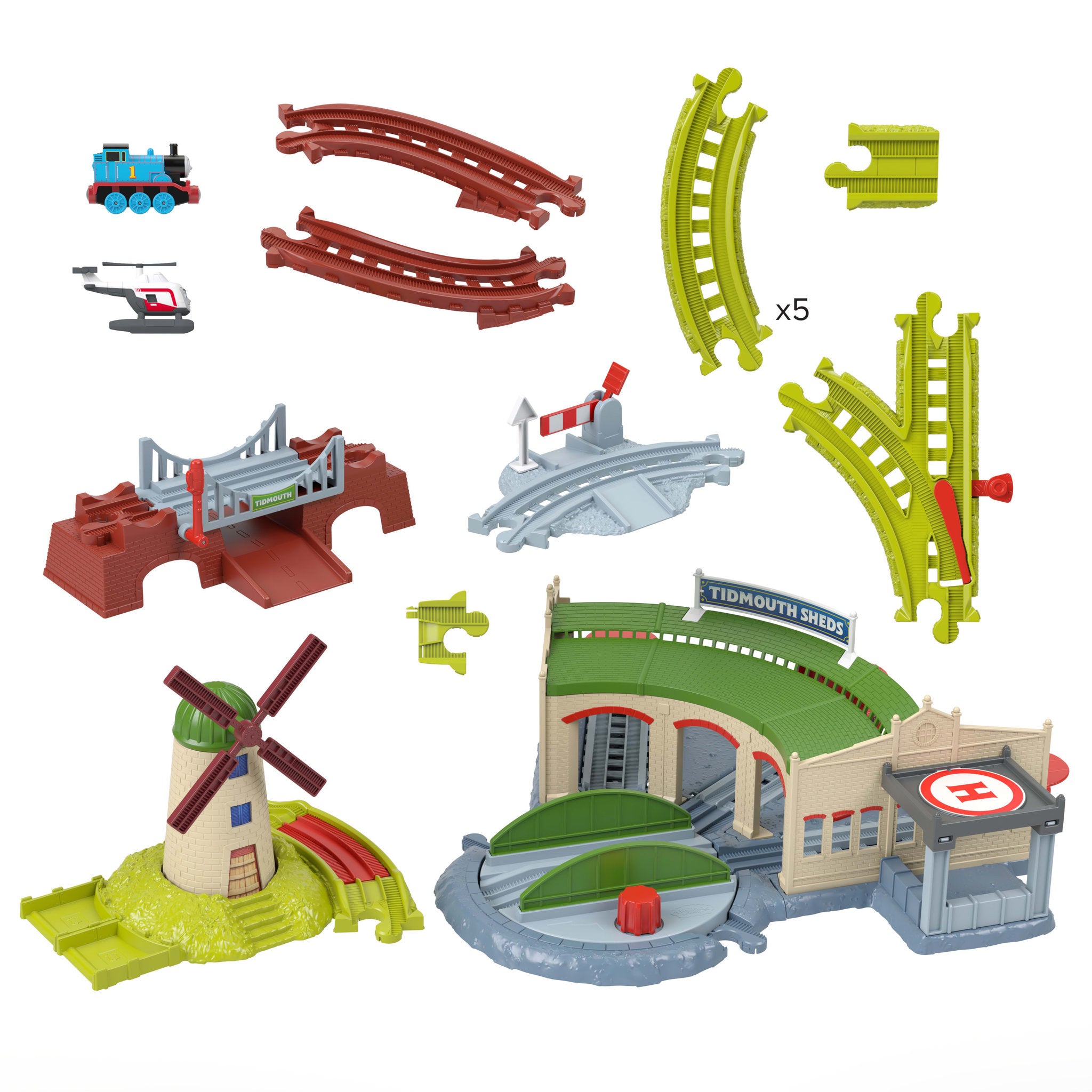 Thomas & Friends Exploring Tidemouth Sheds Train Set