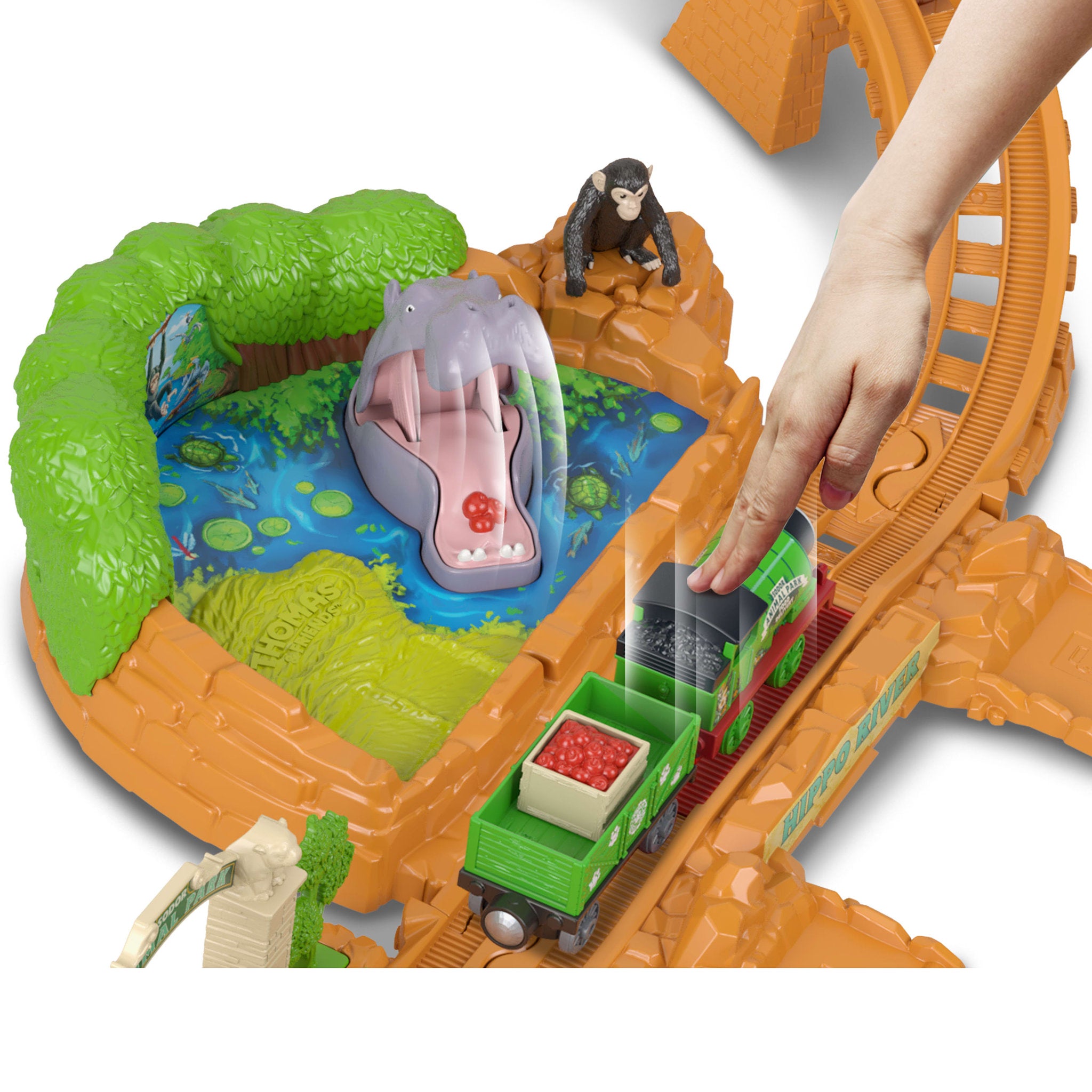 Thomas & Friends Percy's Hippo Adventure Train Set