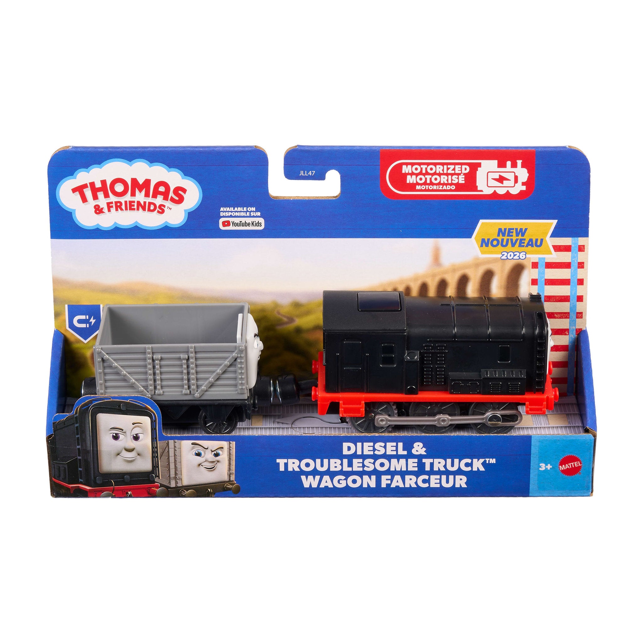 Thomas & Friends Motorized Engine -Diesel & Troublesome Truck