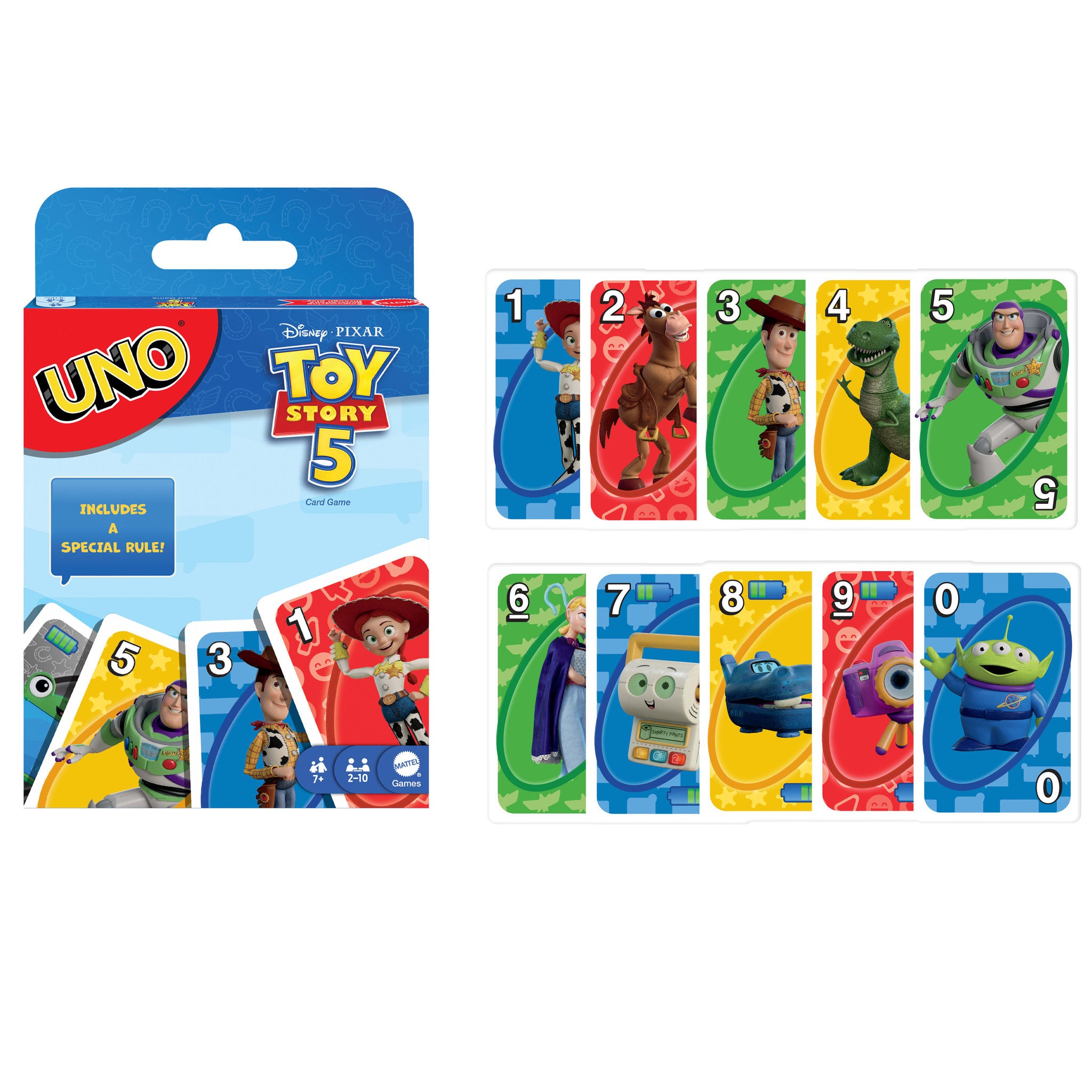 UNO Toy Story 5 Card Game