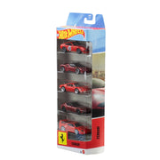 Hot Wheels 1:64 Die-Cast Ferrari 5 Pack