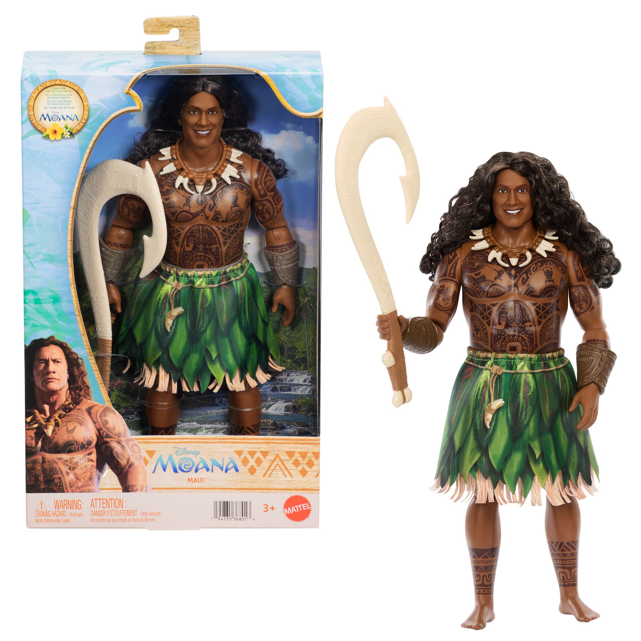 Disney Moana Live Action - Maui Doll