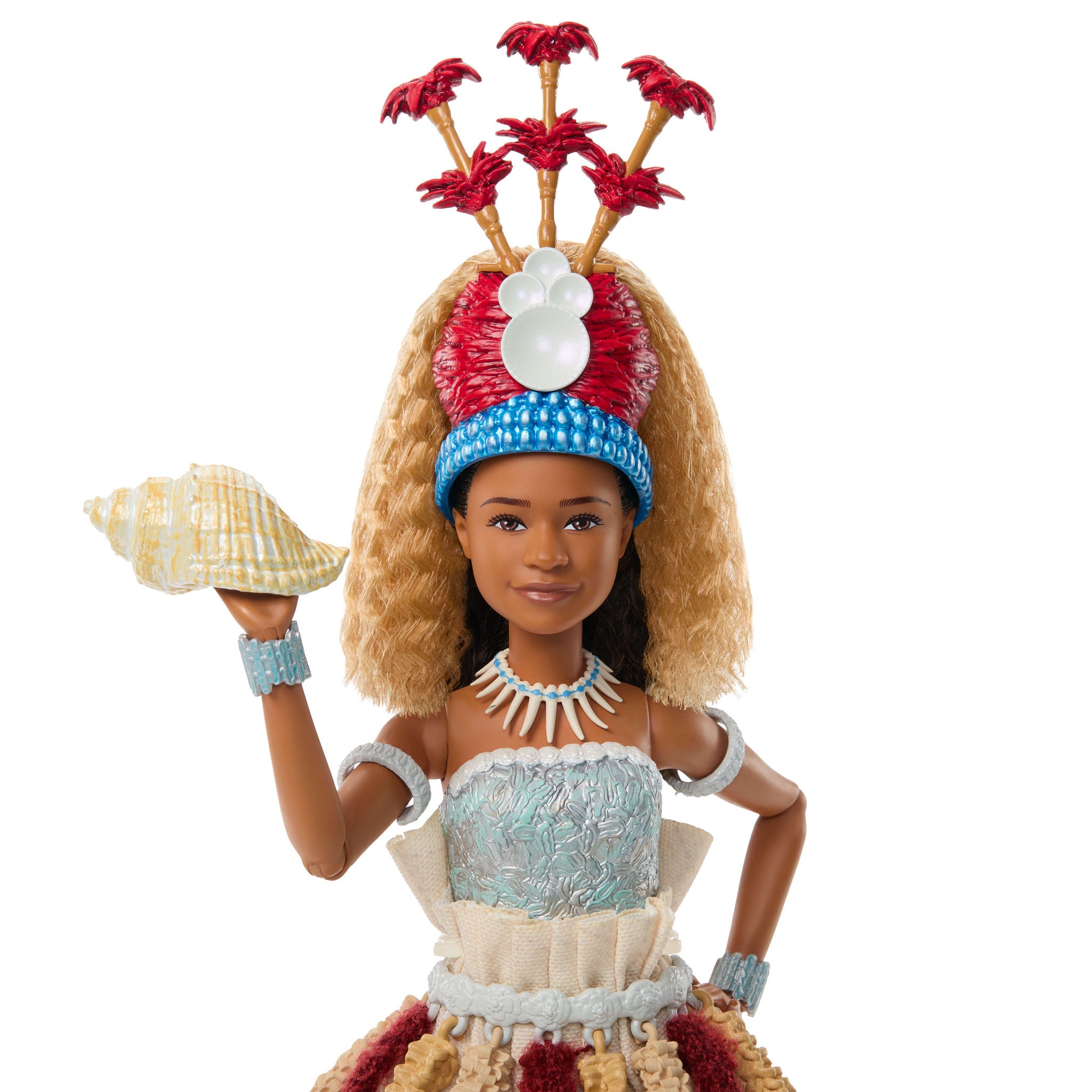 Disney Moana Fashion Doll - Ceremonial Look with Shell Accessory
