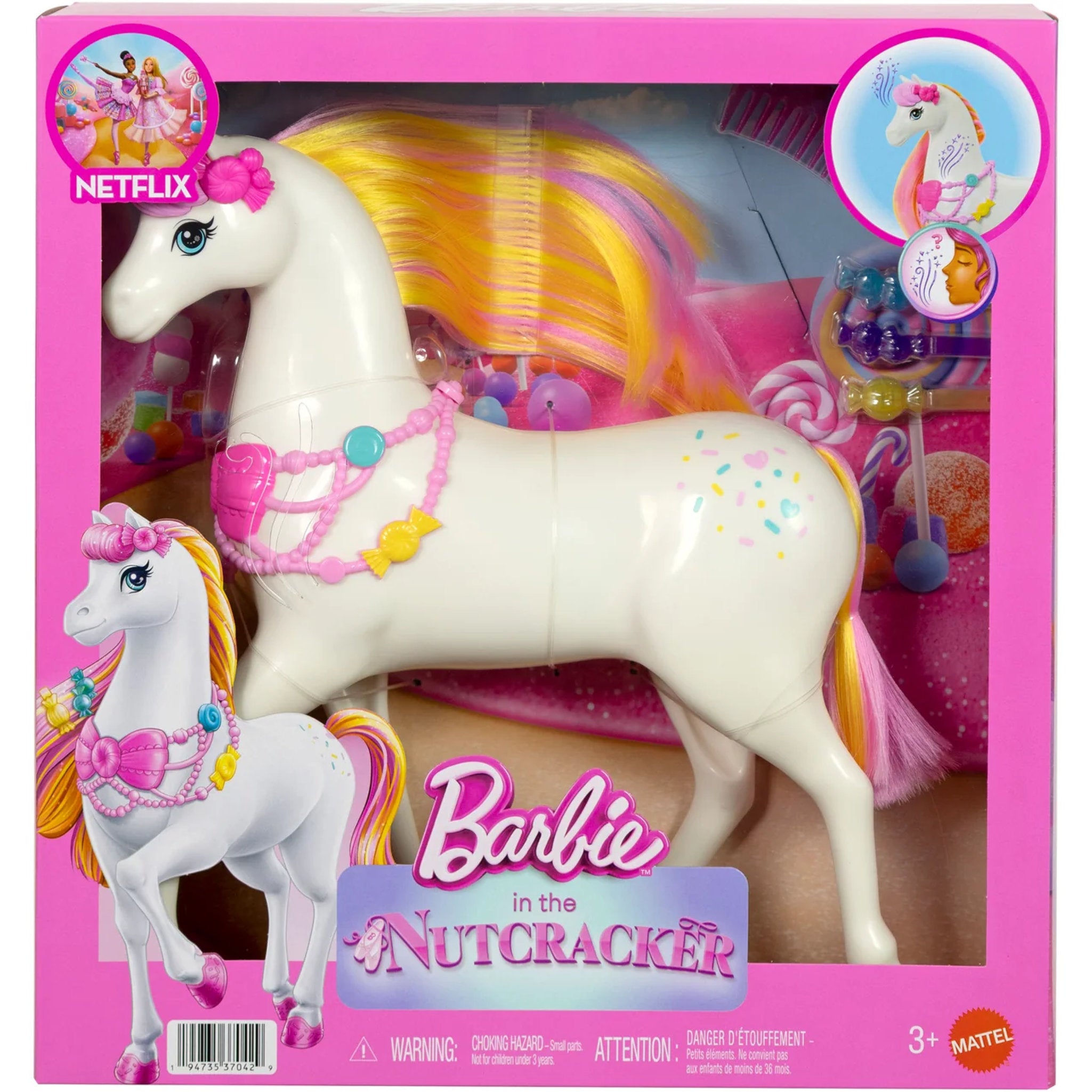 Barbie In The Nutcracker Land of Sweets Horse Playset