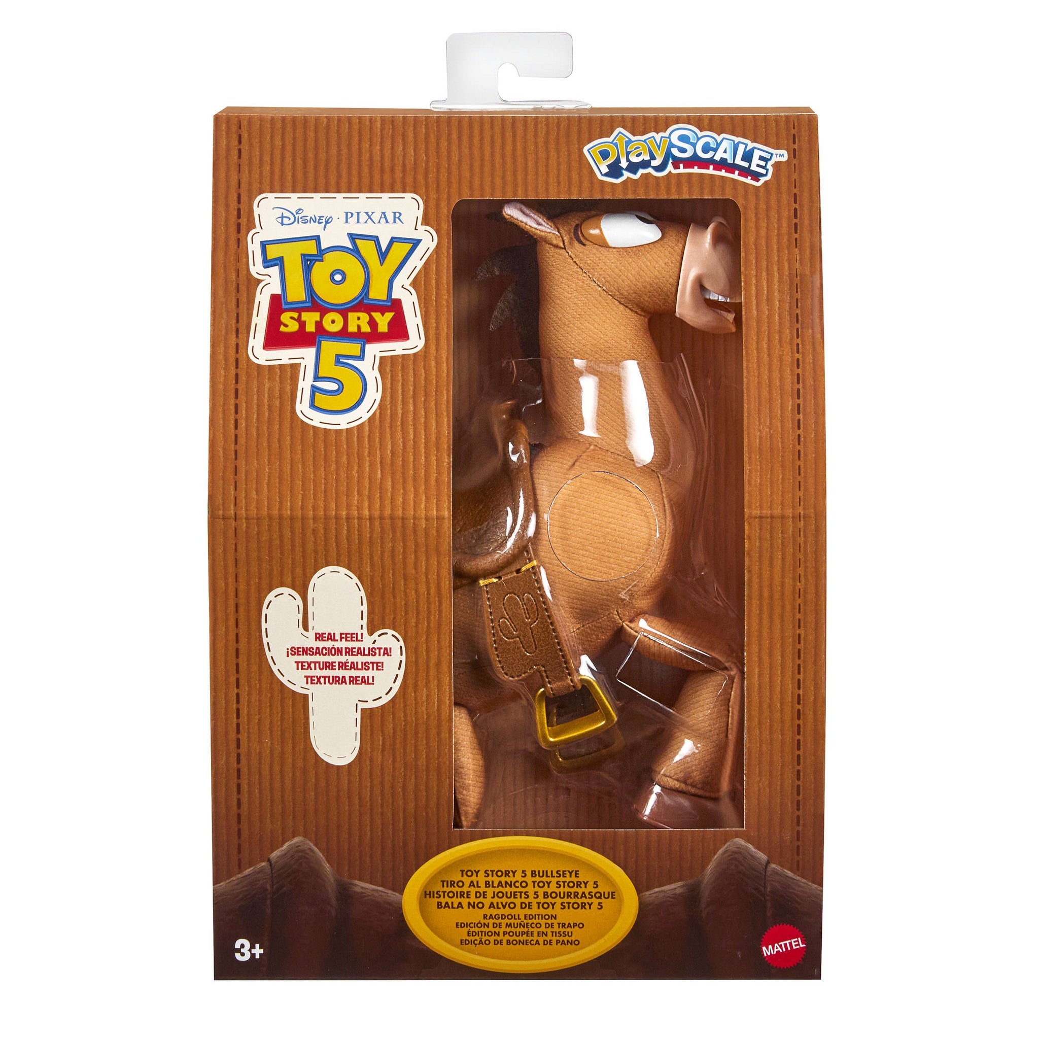 Disney Pixar Toy Story 5 7 Inch Ragdoll Bullseye