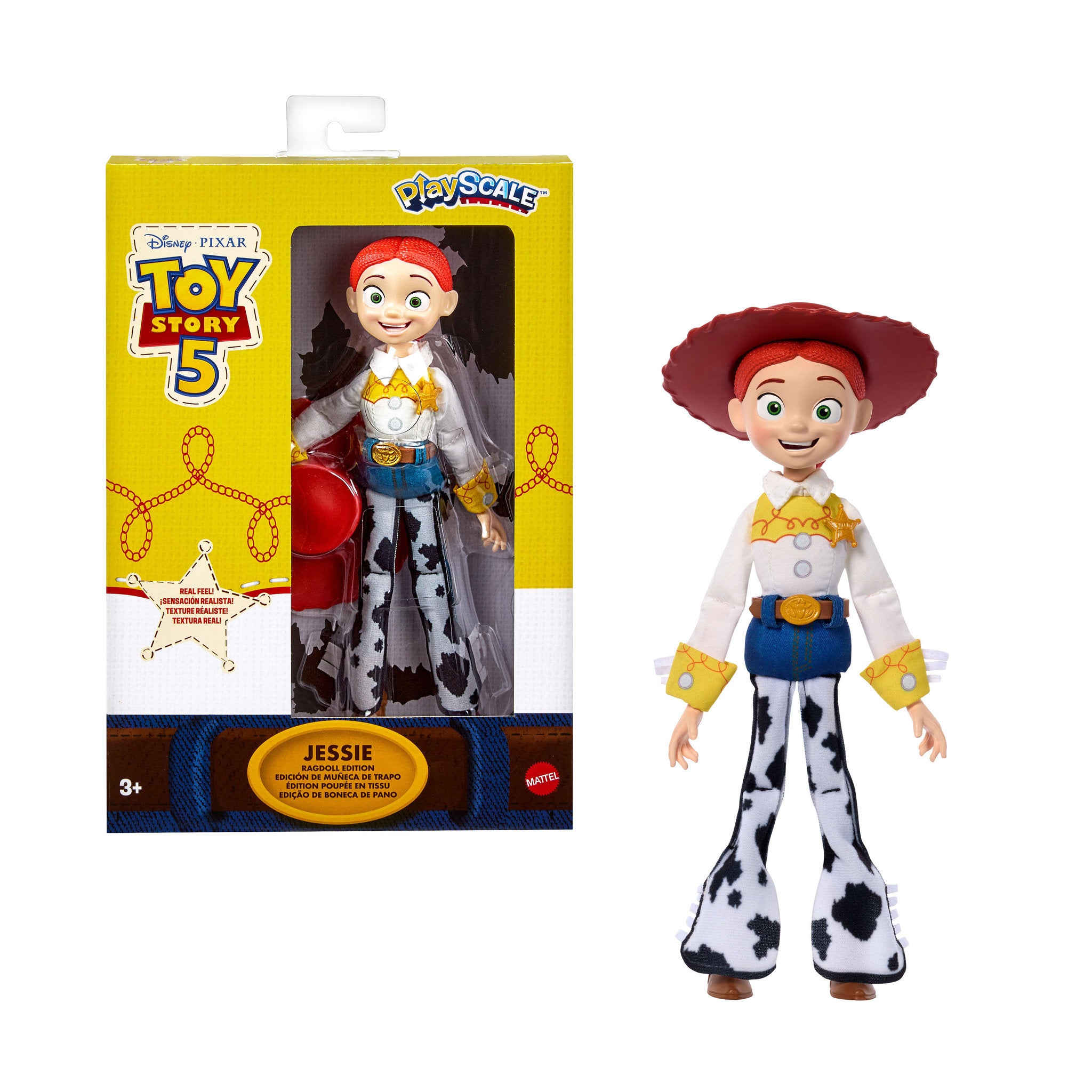 Disney Pixar Toy Story 5 7 Inch Ragdoll Jessie