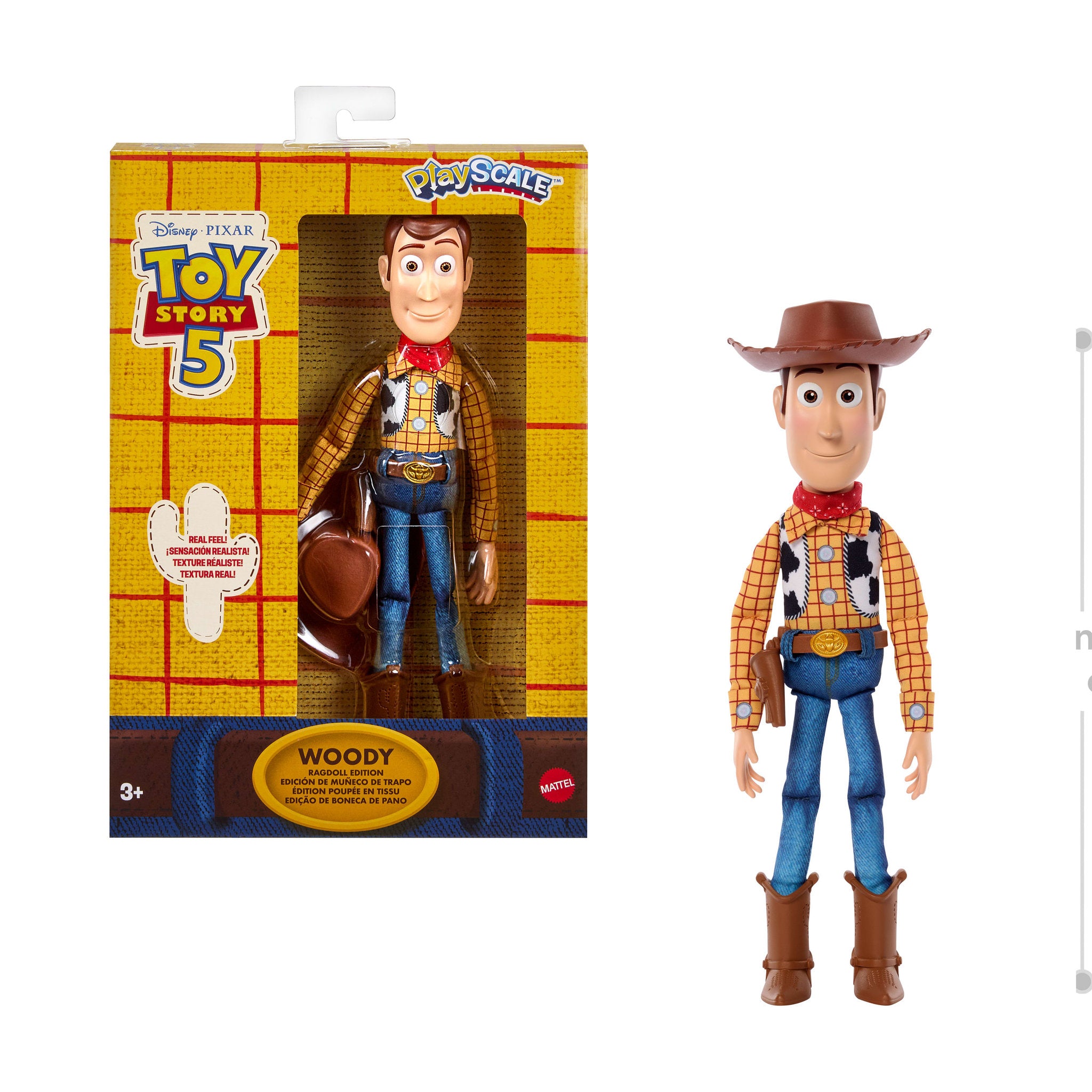 Disney Pixar Toy Story 5 7 Inch Ragdoll Woody