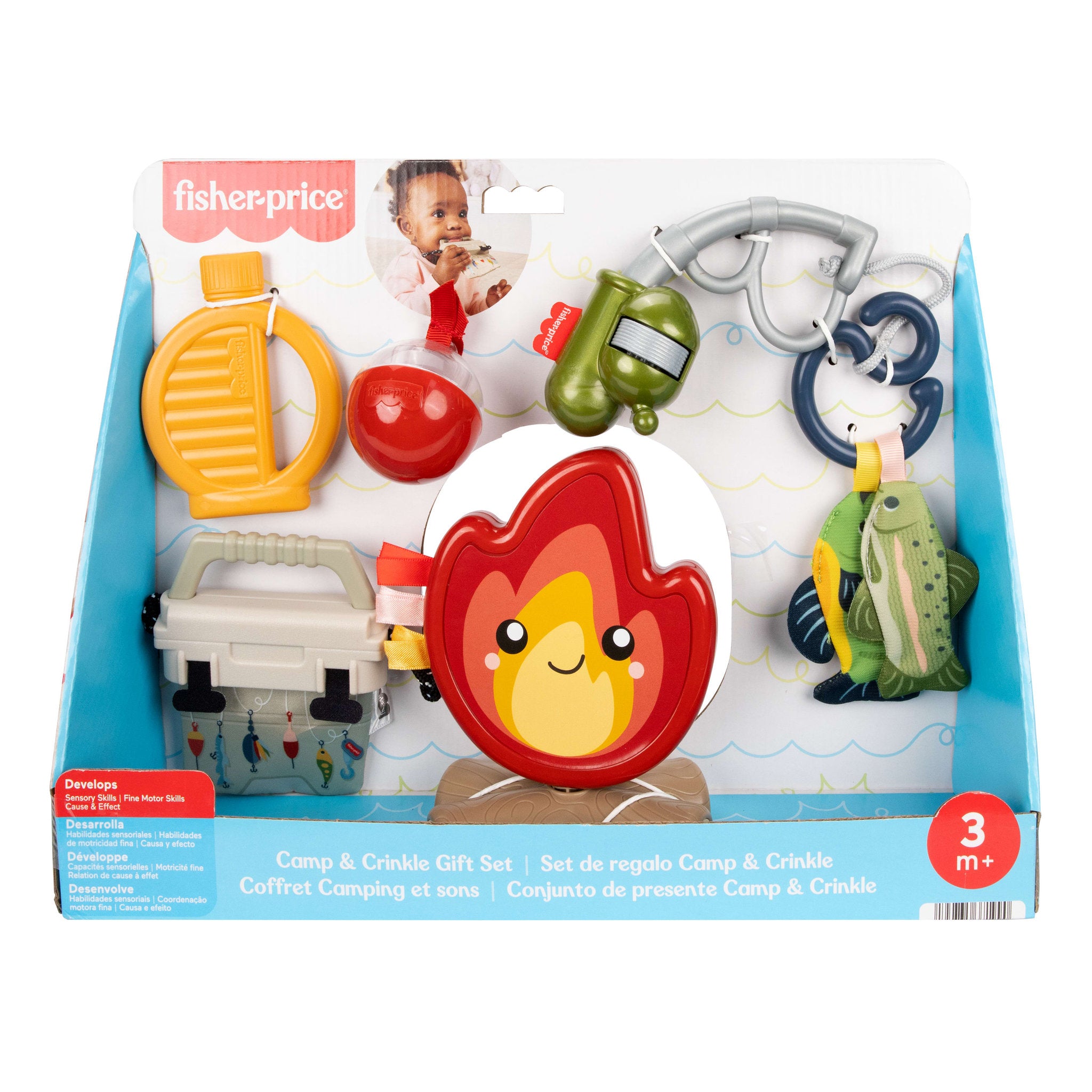 Fisher-Price Mini Me Moments Camp & Crinkle Gift Set