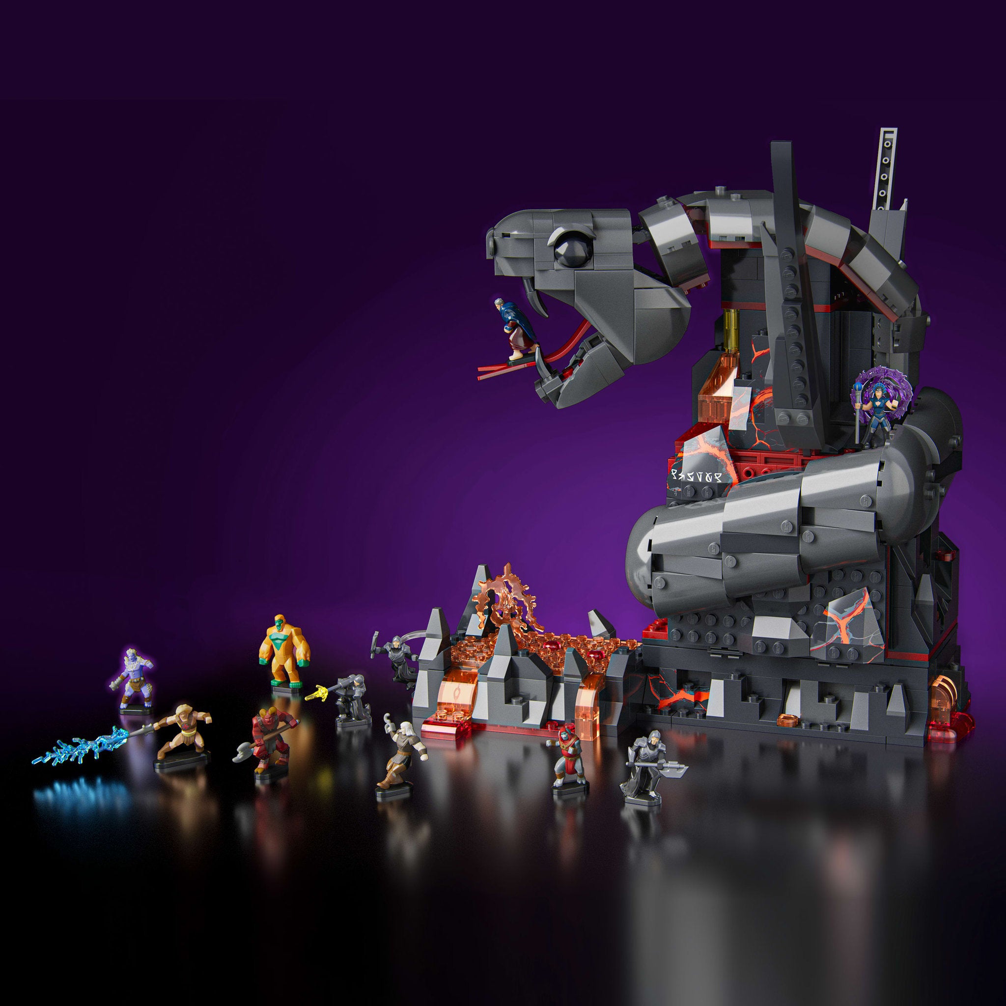 Mattel Brick Shop Masters of the Universe - Clash At Snake Mountain