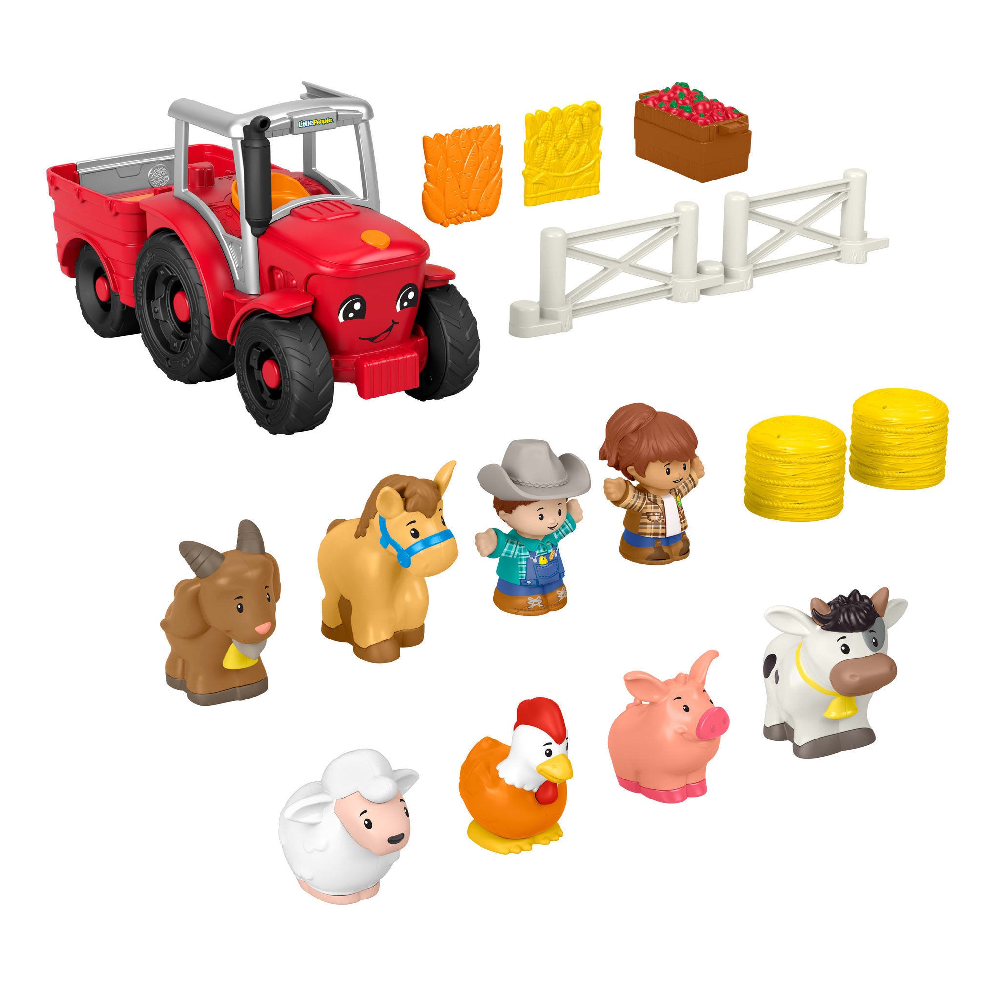 Fisher Price Little People Farm Tractor Gift Set