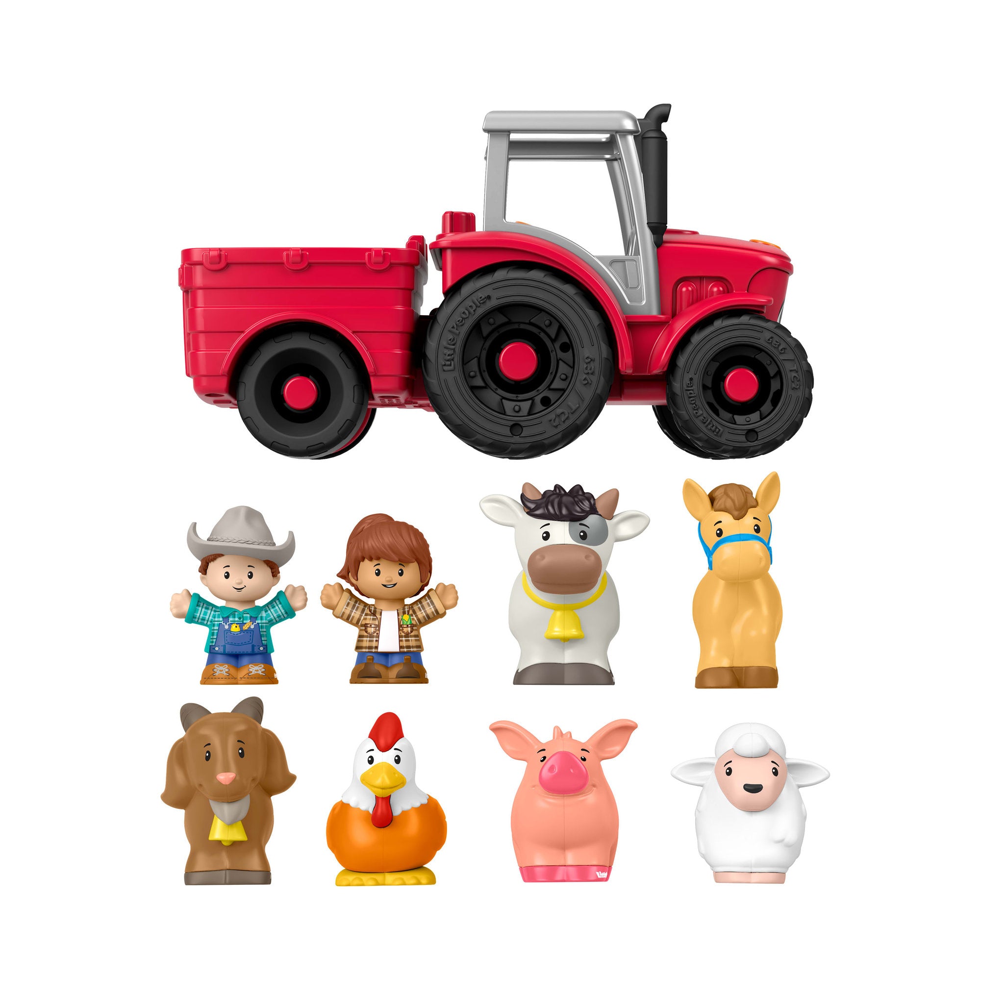 Fisher Price Little People Farm Tractor Gift Set