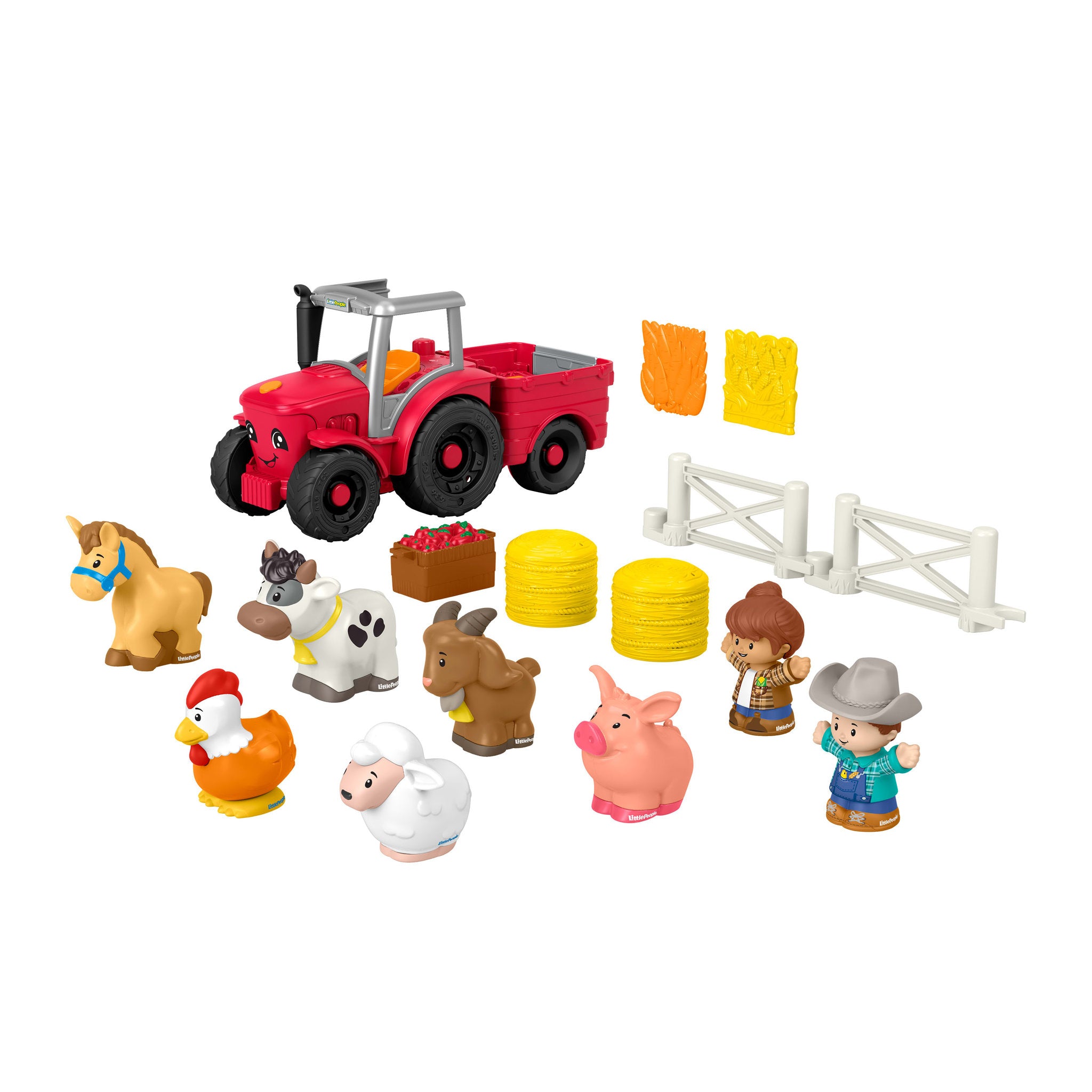 Fisher Price Little People Farm Tractor Gift Set