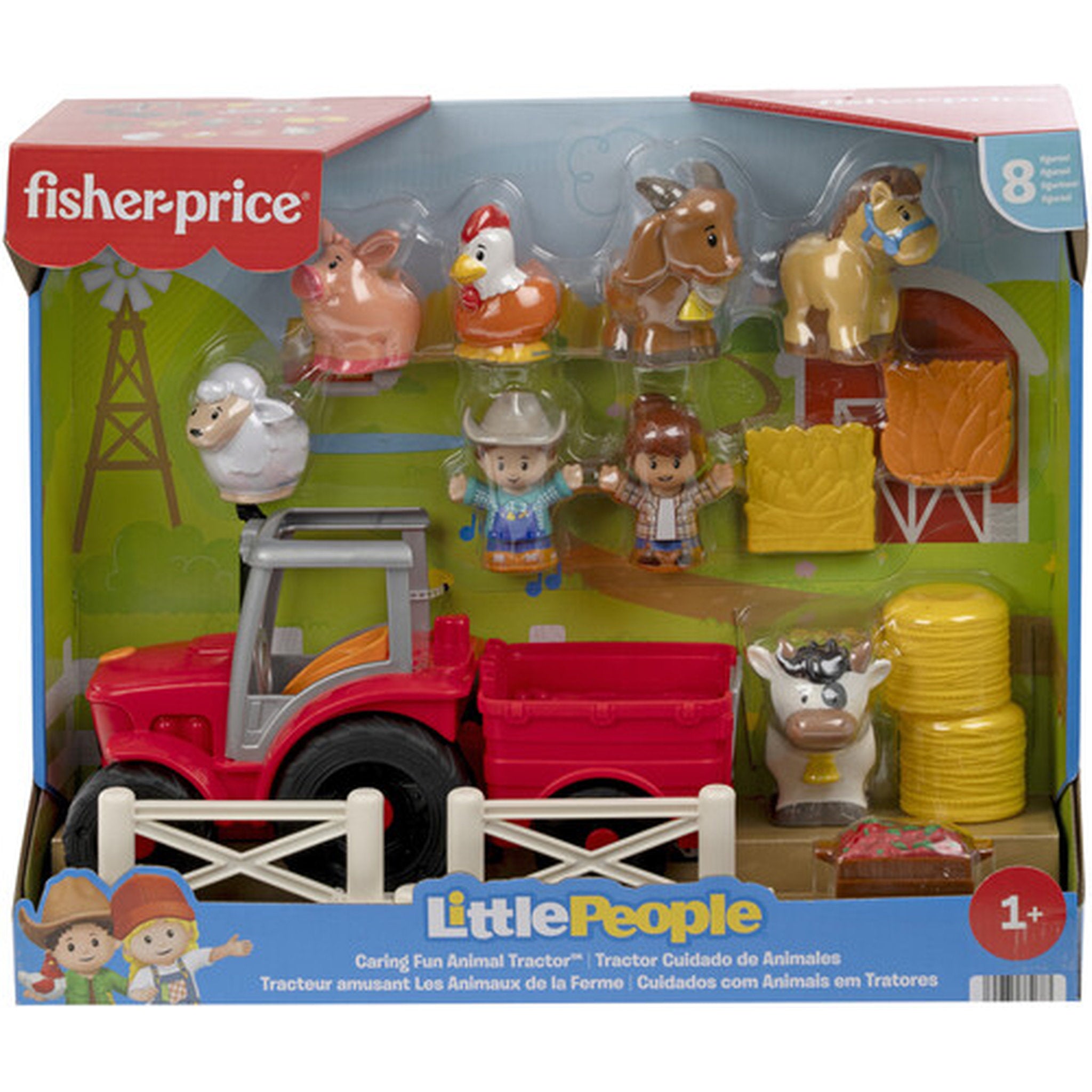 Fisher Price Little People Farm Tractor Gift Set
