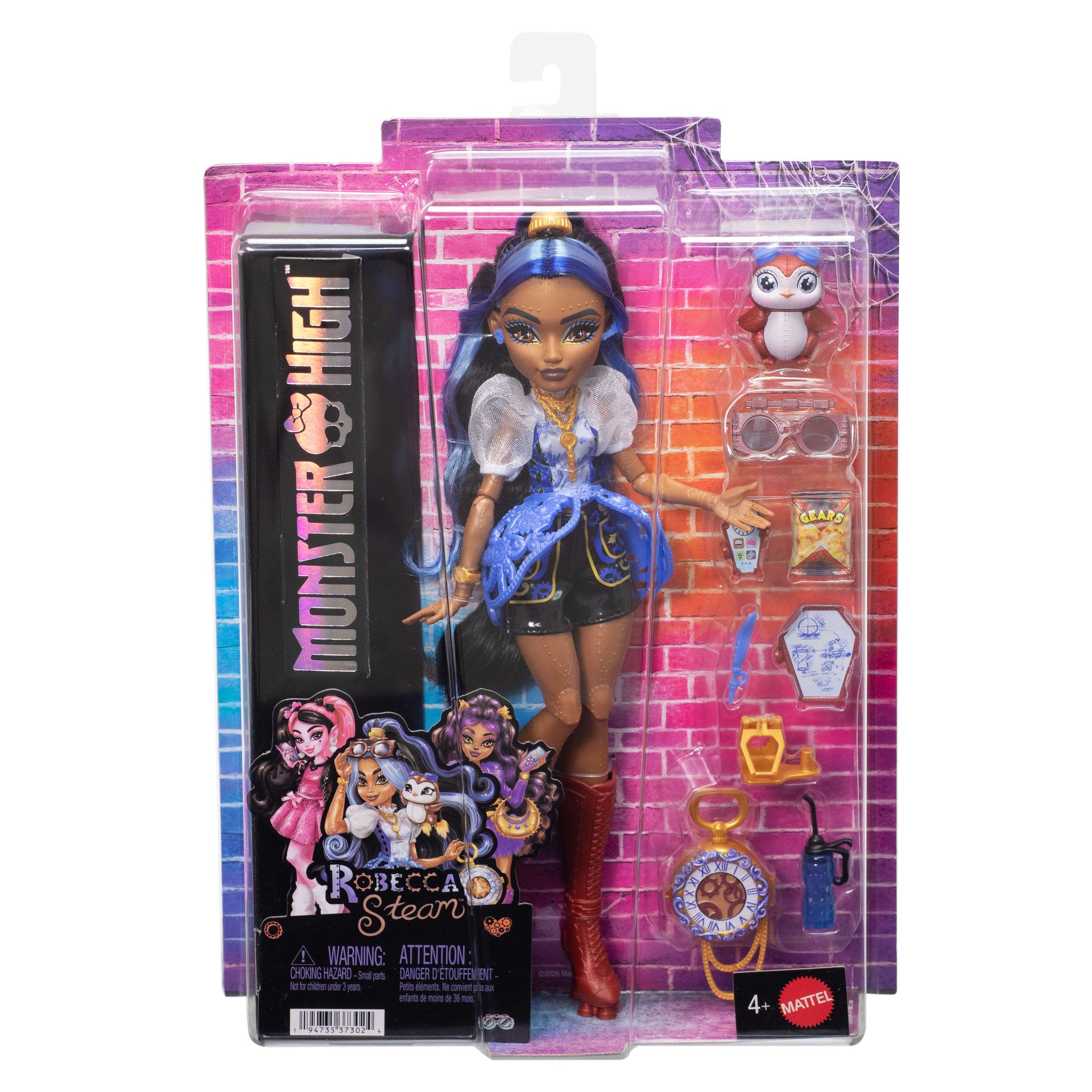 Monster High Fashion Doll - Robecca Steam