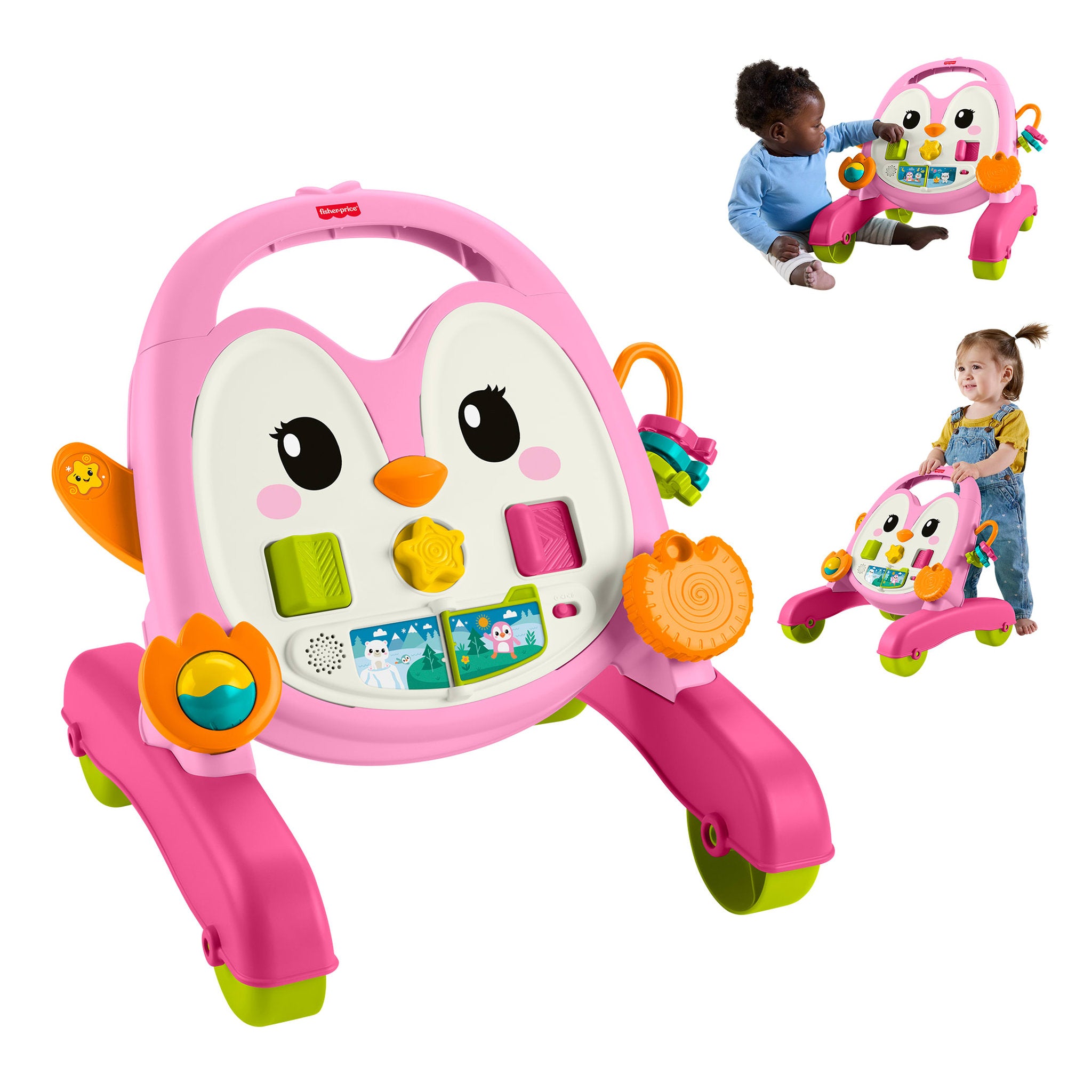 Fisher-Price Penguin Walker - Pink