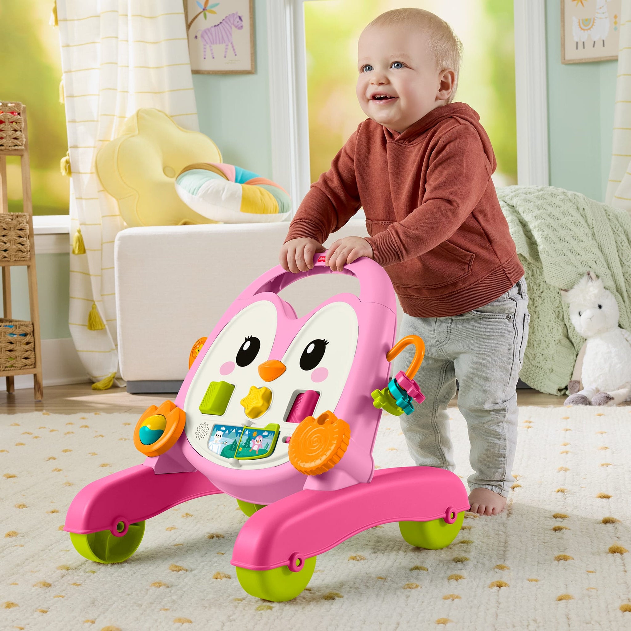 Fisher-Price Penguin Walker - Pink