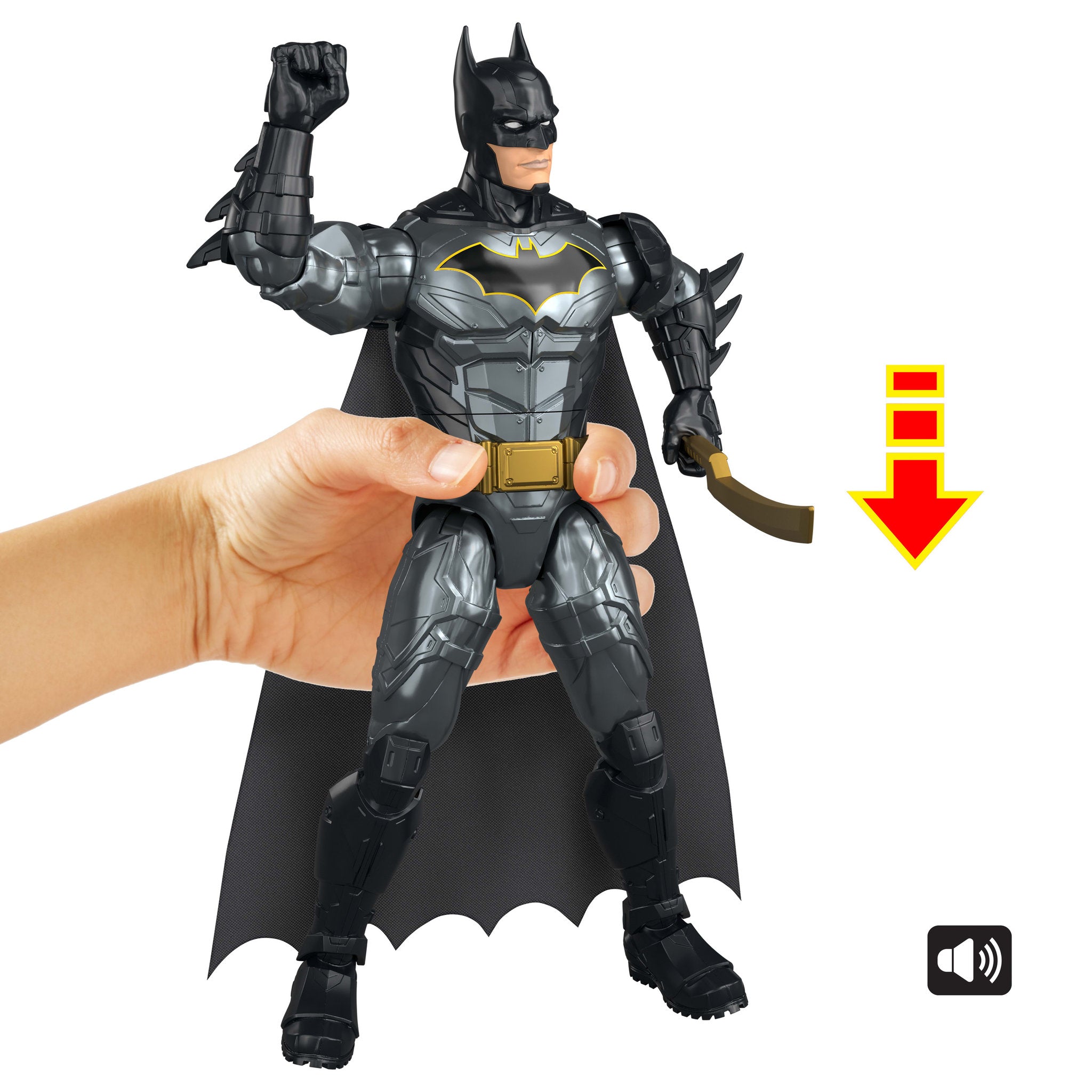 DC Comics Batman Crime Crusher 12 Inch Action Figure - Batman