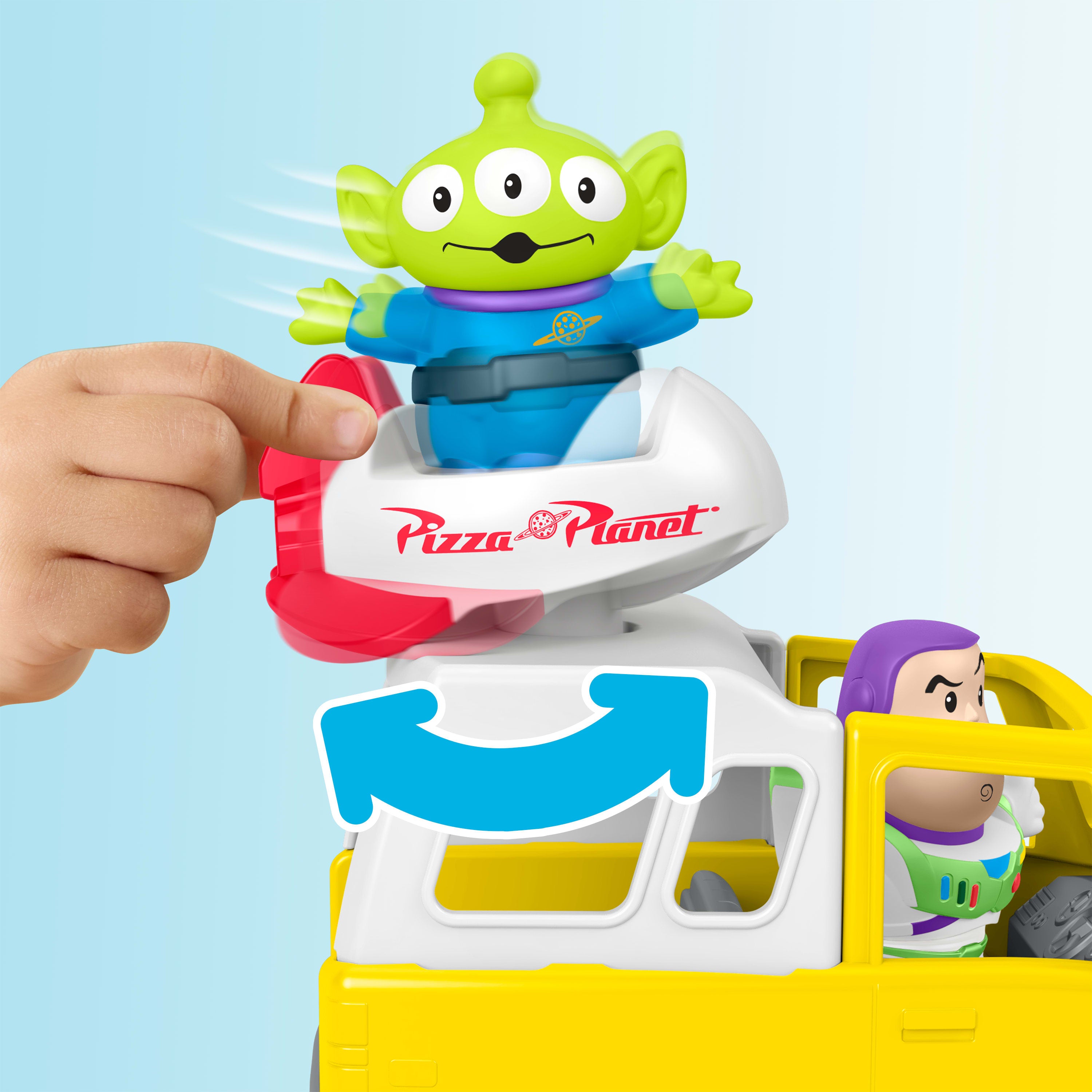 Fisher-Price Little People Toy Story Pizza Planet Truck Playset - Toyworld Australia