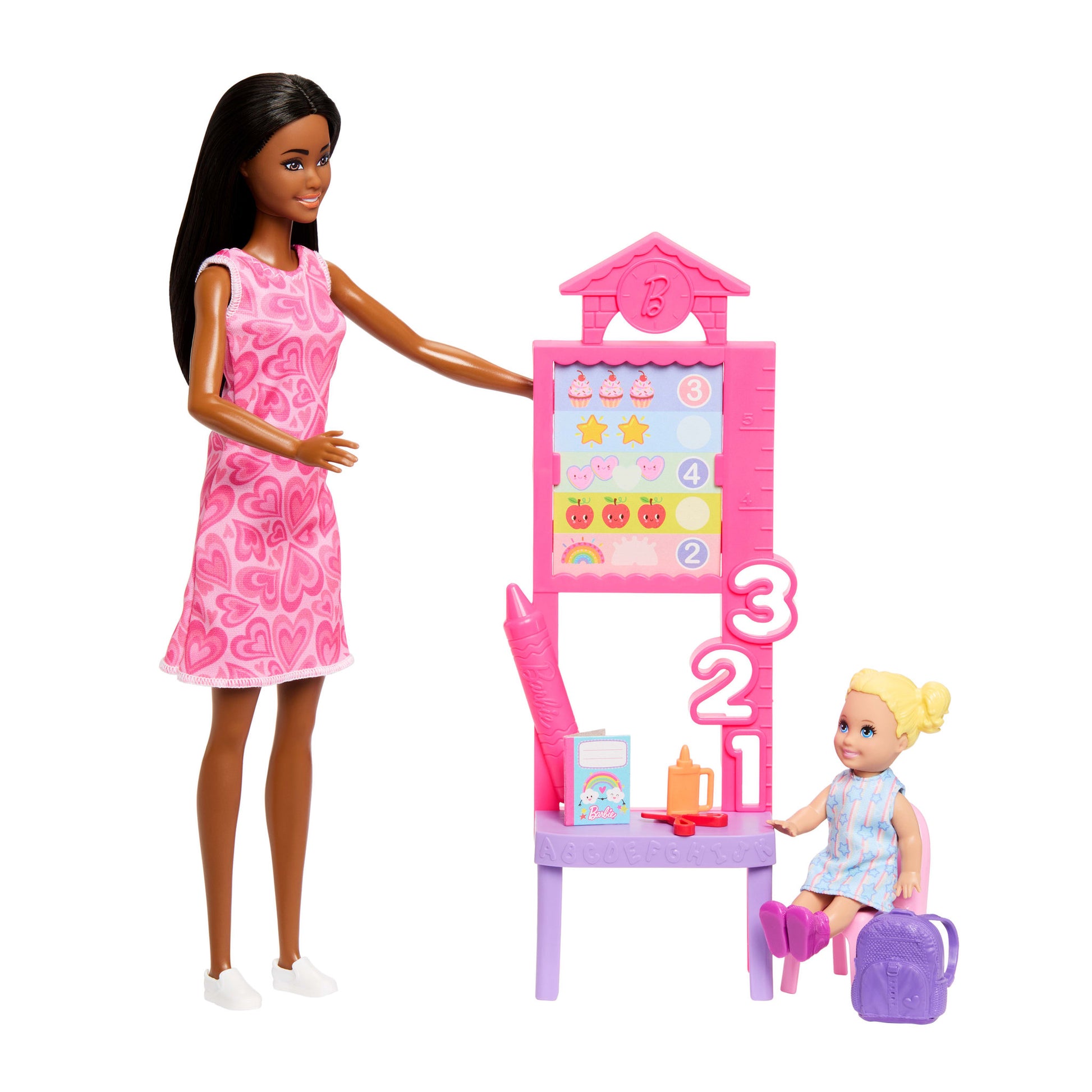 Barbie Careers Playset Doll 2 - Teacher - Toyworld Australia