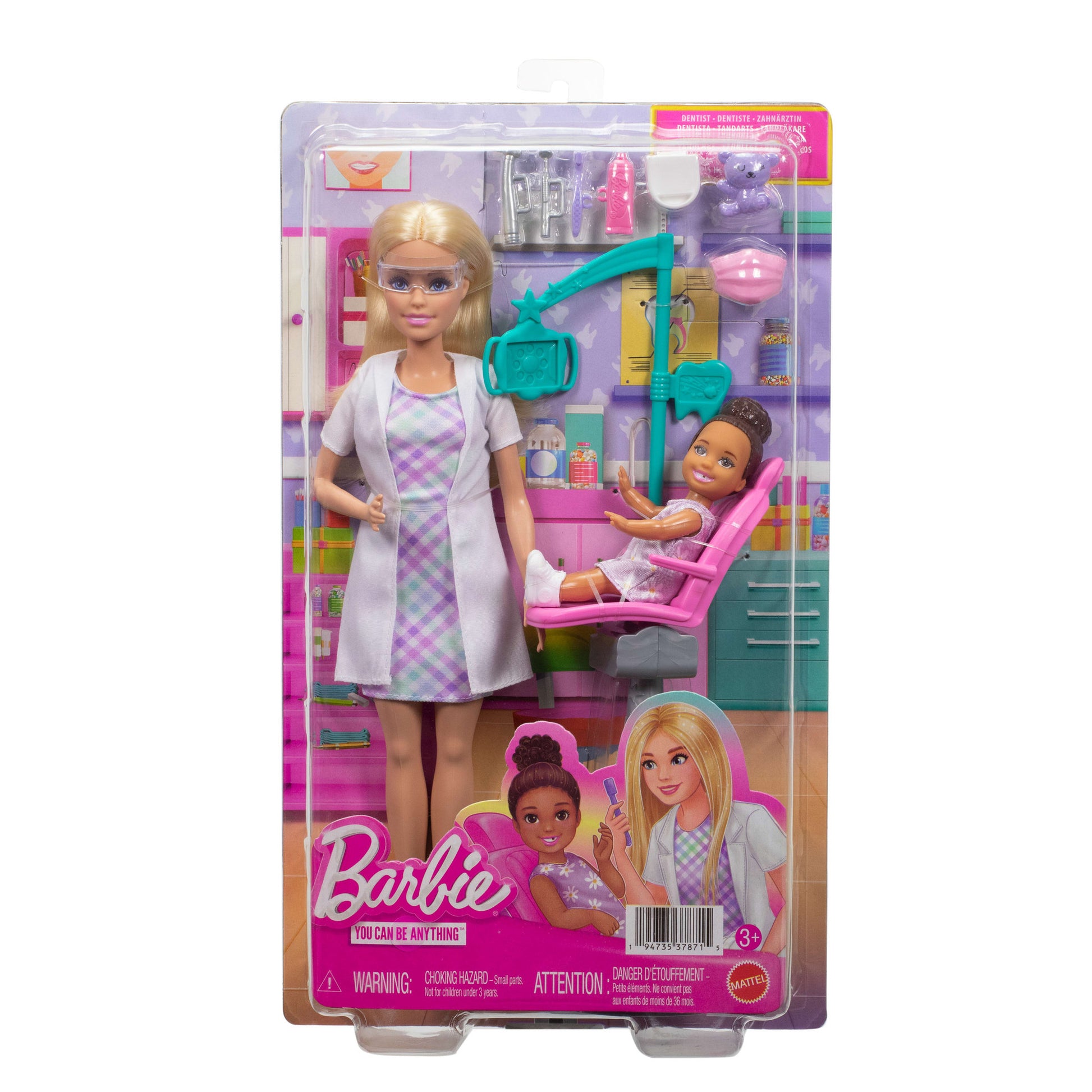 Barbie Careers Playset Doll - Dentist - Toyworld Australia