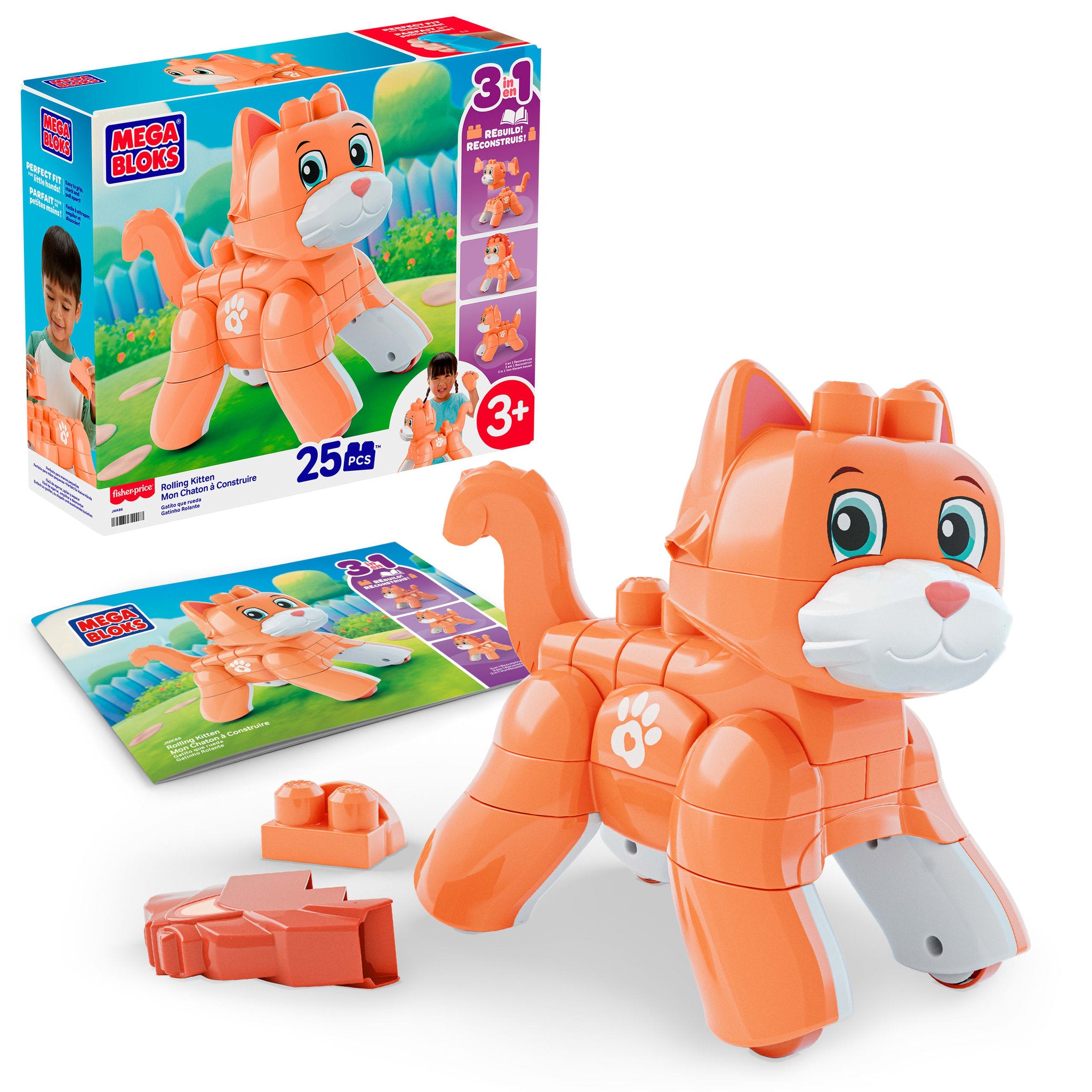 MEGA Bloks Rolling Kitten