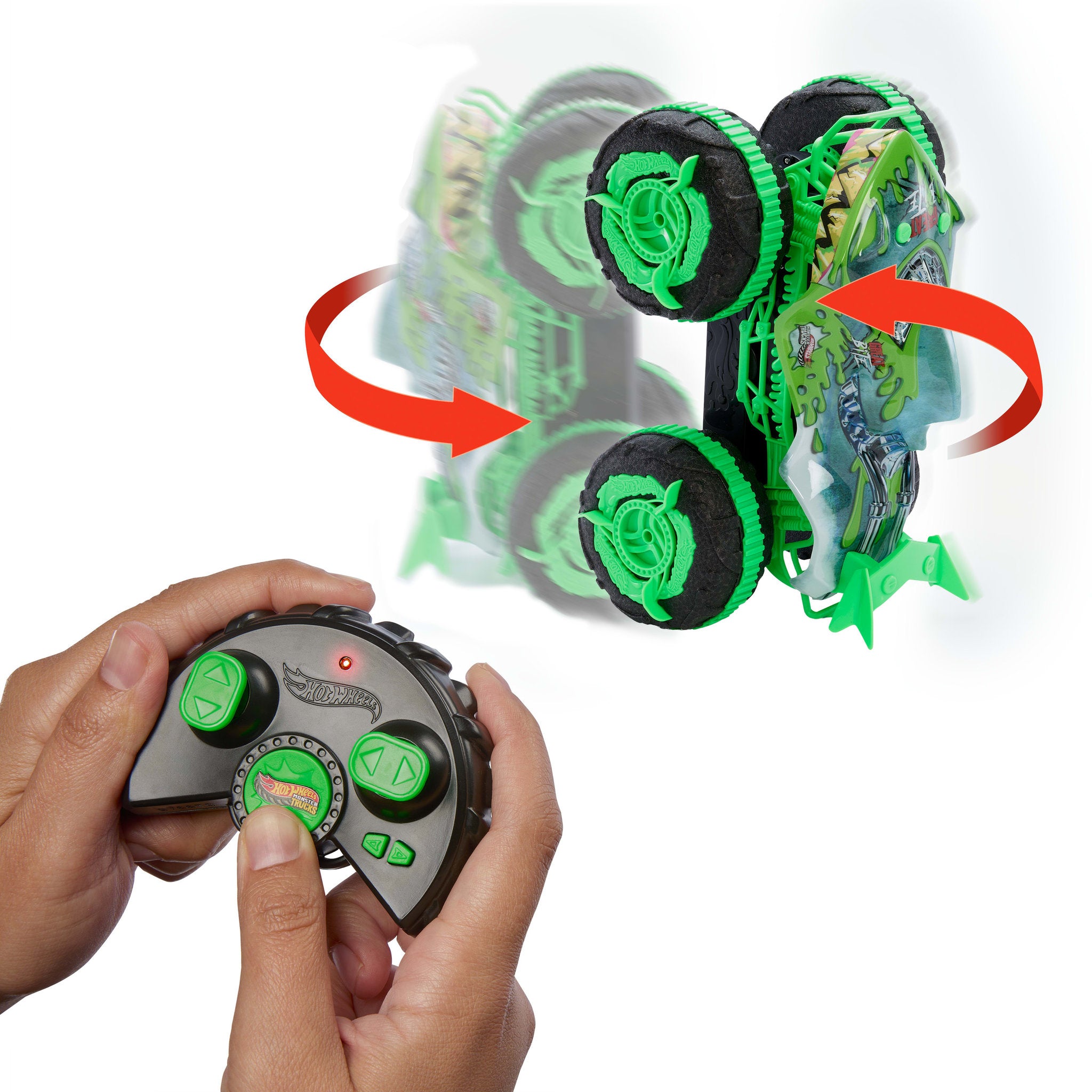 Hot Wheels Monster Trucks RC Mutant Chaos All-Terrain Great Bite