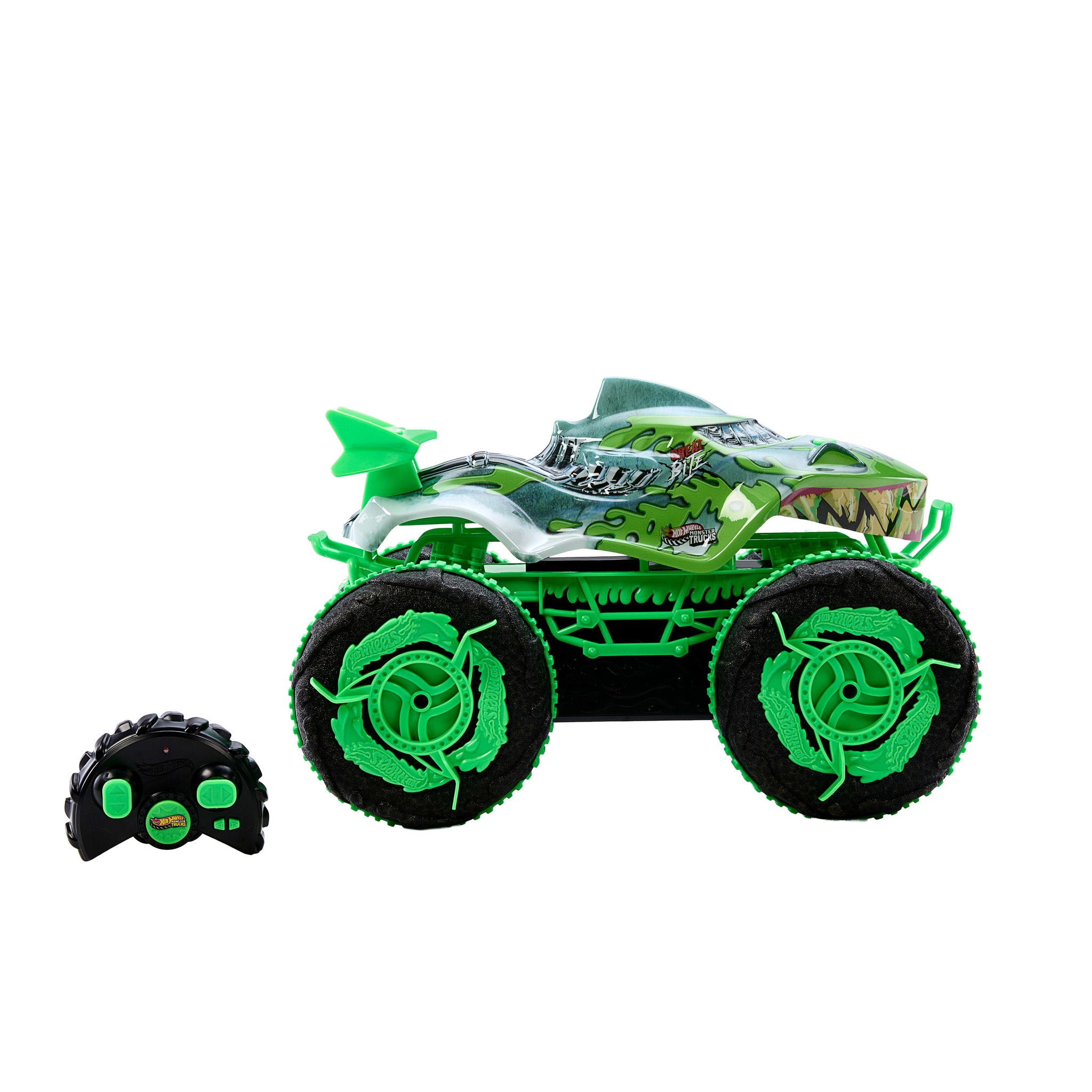 Hot Wheels Monster Trucks RC Mutant Chaos All-Terrain Great Bite