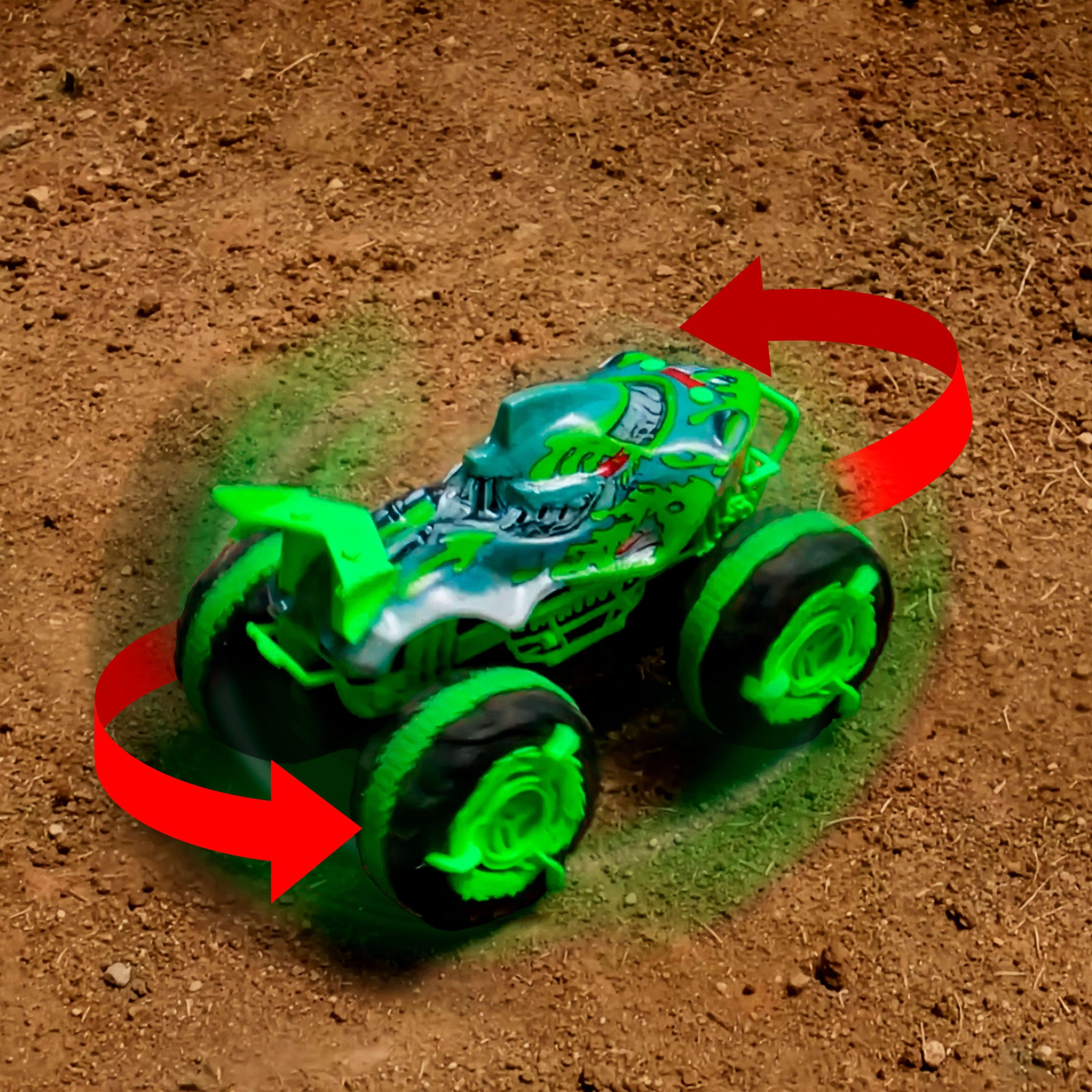 Hot Wheels Monster Trucks RC Mutant Chaos All-Terrain Great Bite