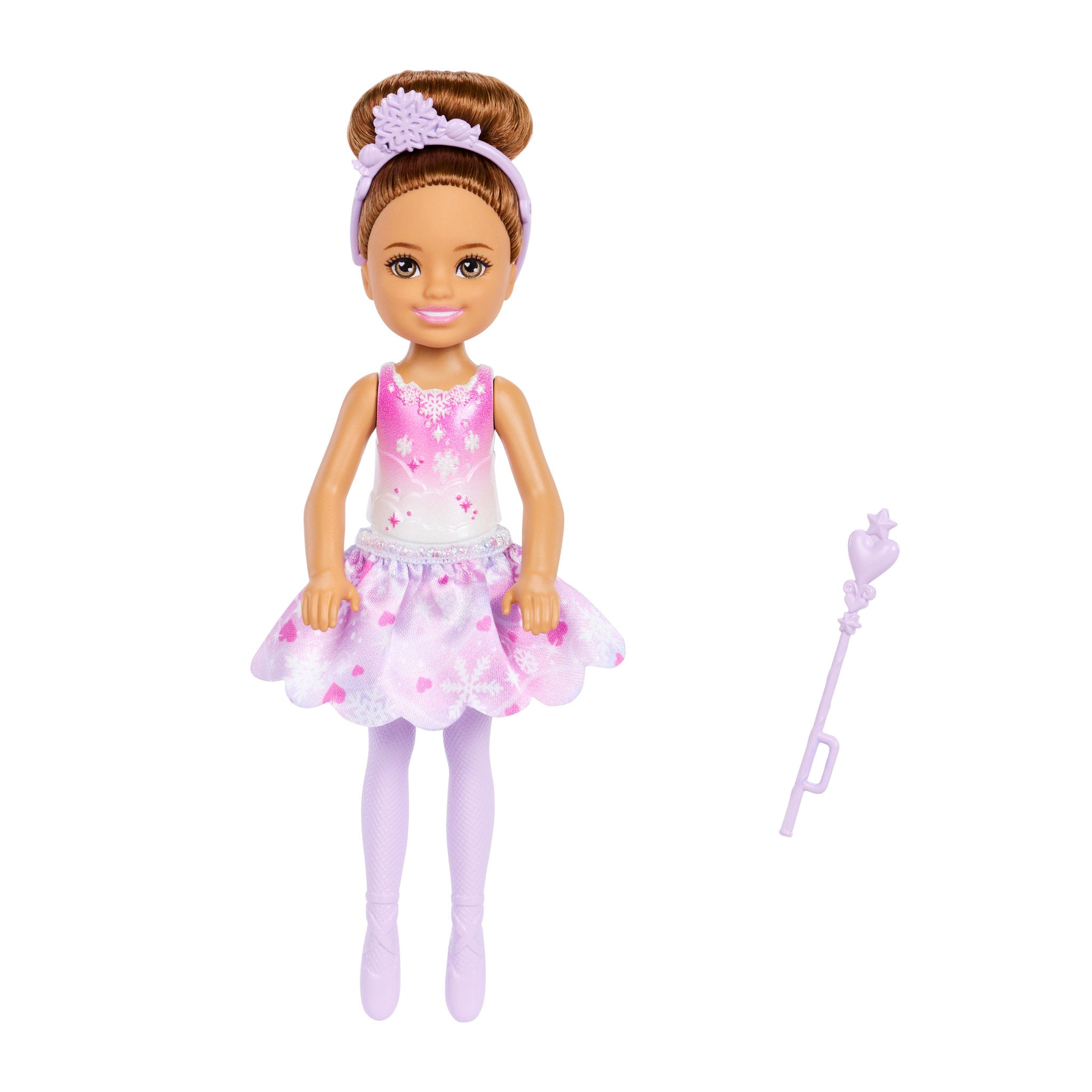 Barbie In The Nutcracker Cheslea Doll - Snow Fairy Brunette