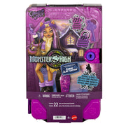 Monster High Skulltimate Secrets Cabin Slay-cation Fashion Doll - Clawdeen Wolf