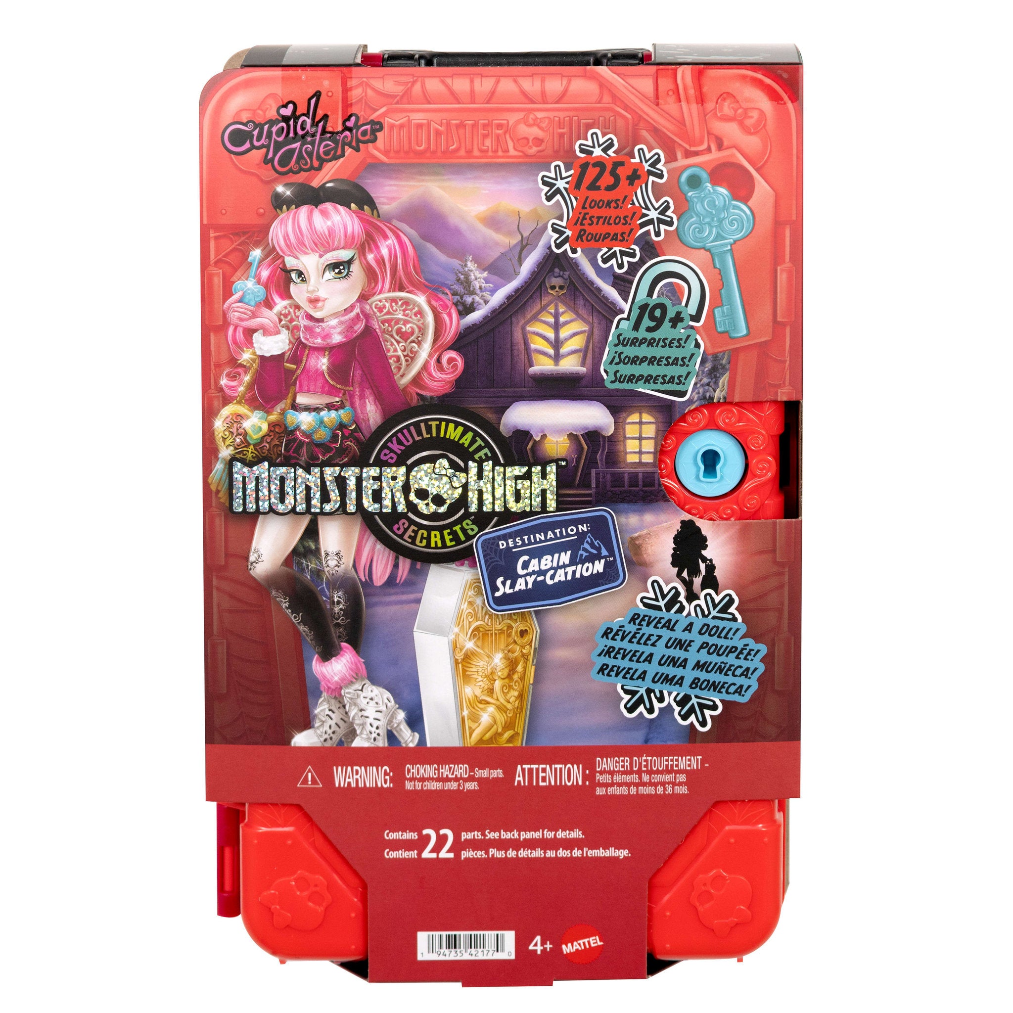 Monster High Skulltimate Secrets Cabin Slay-cation Fashion Doll - Cupid Asteria