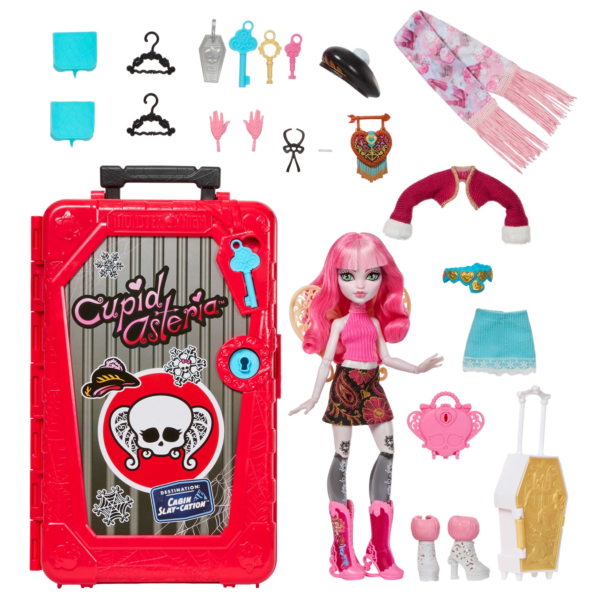 Monster High Skulltimate Secrets Cabin Slay-cation Fashion Doll - Cupid Asteria