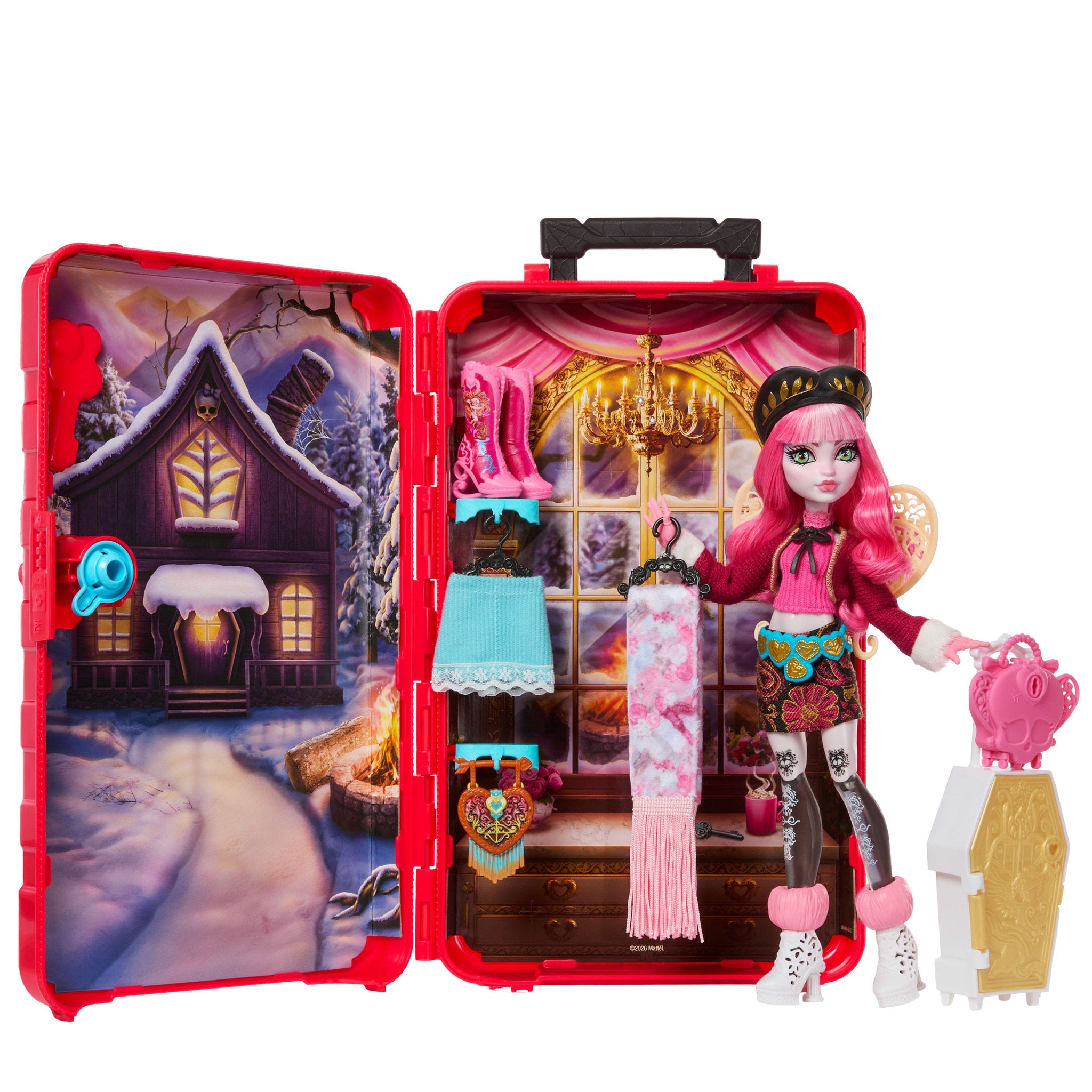 Monster High Skulltimate Secrets Cabin Slay-cation Fashion Doll - Cupid Asteria