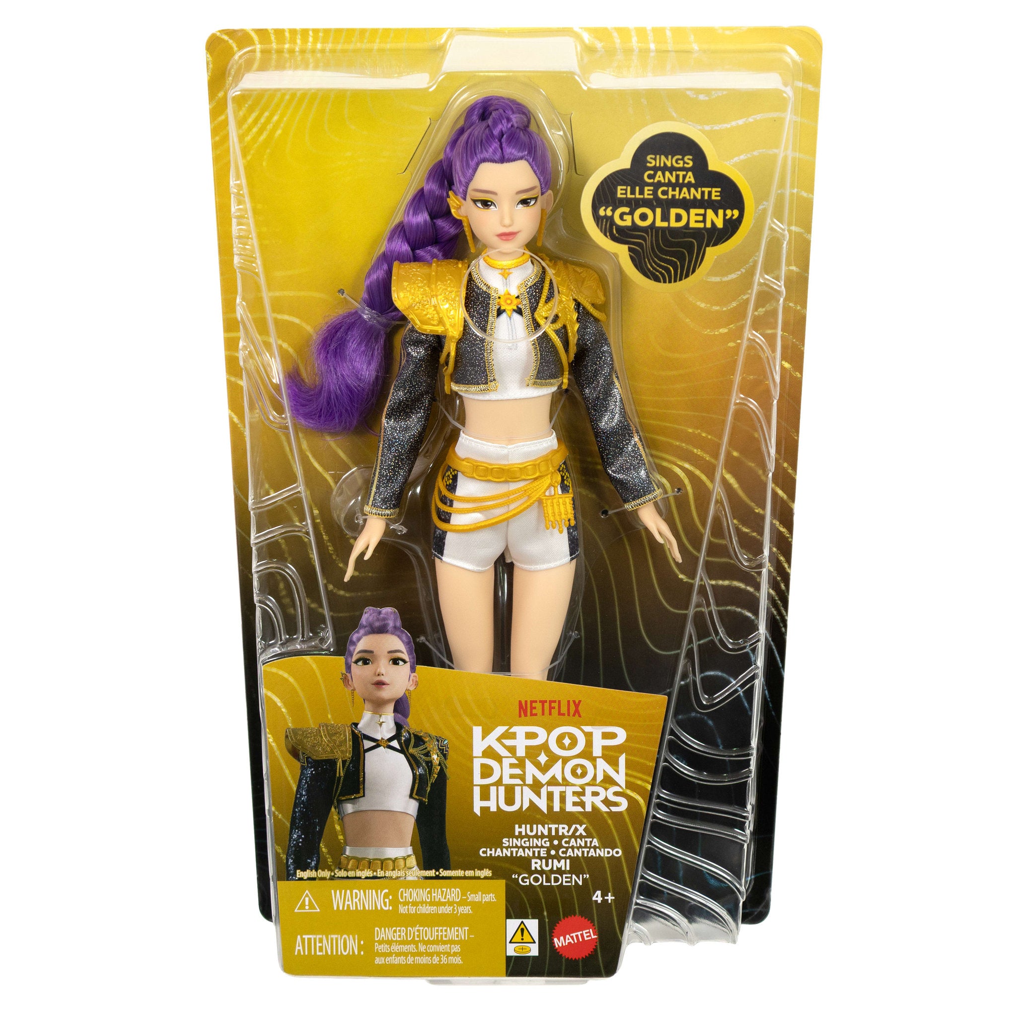 KPop Demon Hunters Rumi Singing Doll
