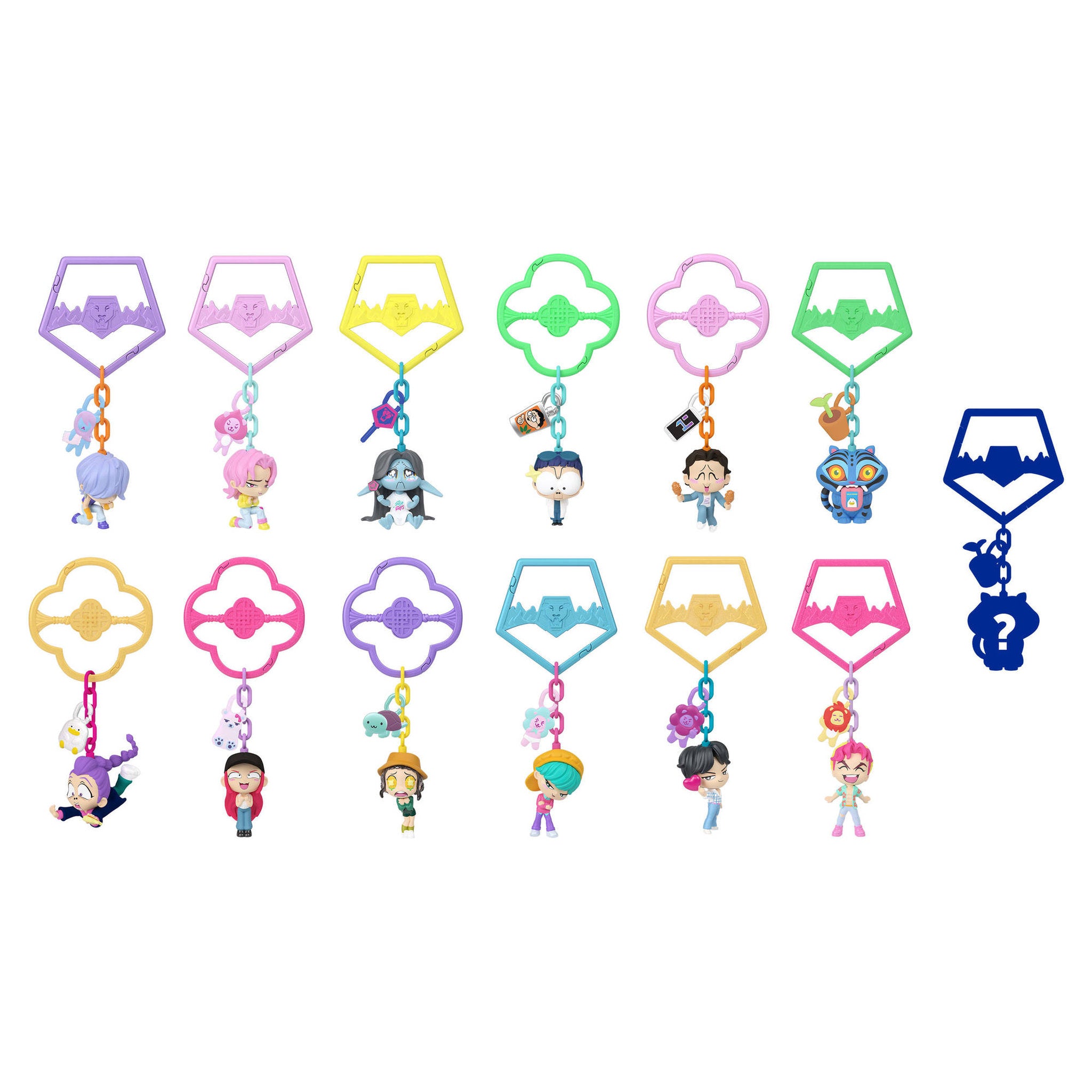 KPop Demon Hunters Mini Figure Keychain Blind Bag