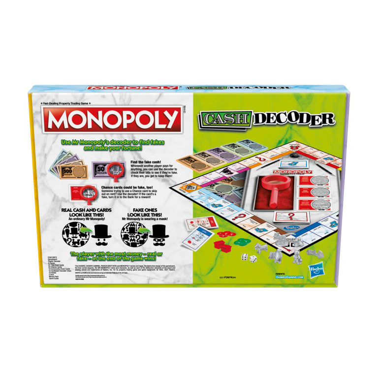 Monopoly Cash Decoder Game