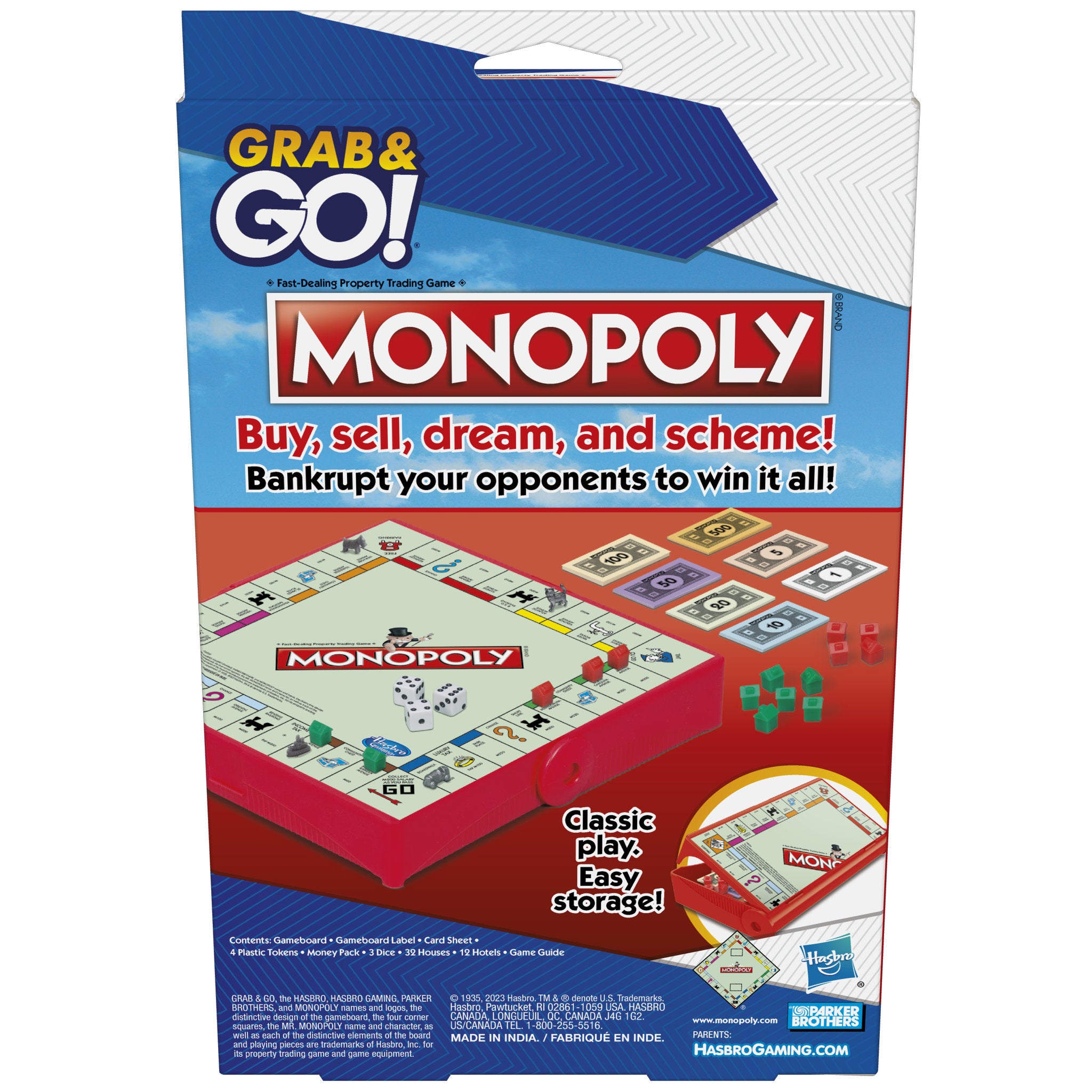 Monopoly Grab & Go